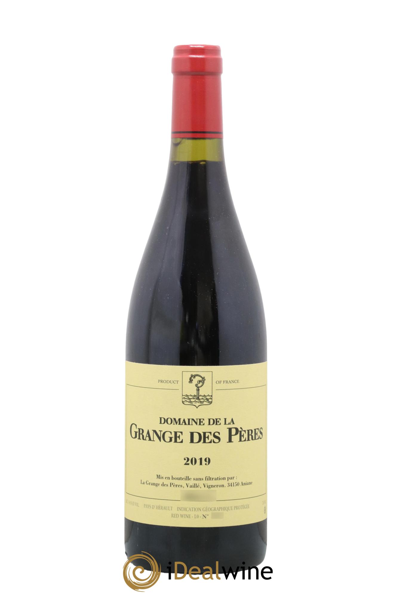 IGP Pays d'Hérault Grange des Pères Laurent Vaillé 2019 - Posten von 1 Flasche - 0