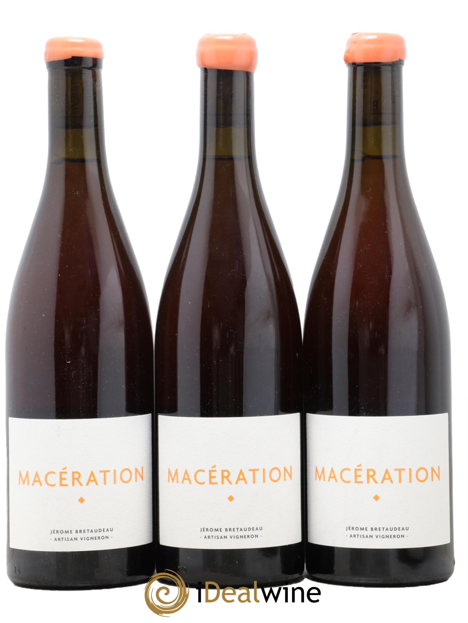 Vin de France Macération Jérôme Bretaudeau - Domaine de Bellevue 2021 - Lotto di 3 bottiglie - 0