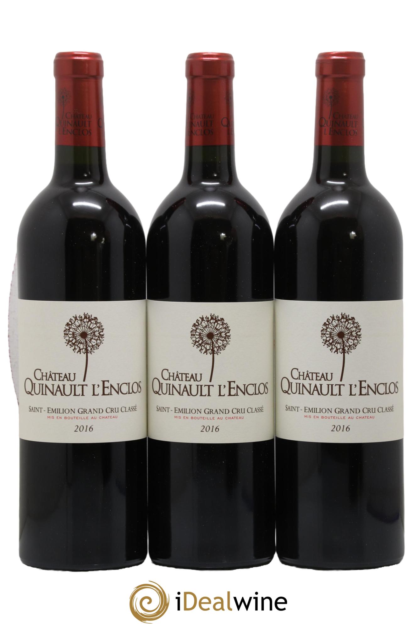 Château Quinault L'Enclos  2016 - Lot de 6 bouteilles - 2