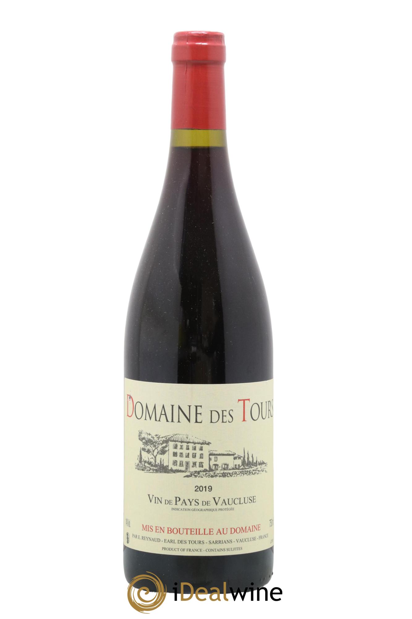 IGP Vaucluse (Vin de Pays de Vaucluse) Domaine des Tours Emmanuel Reynaud 2019 - Lotto di 1 bottiglia - 0