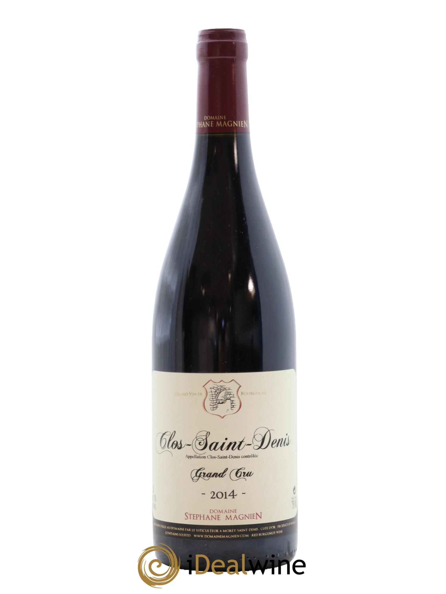 Clos Saint-Denis Grand Cru Stéphane Magnien (Domaine) 2014 - Lot de 1 bouteille - 0