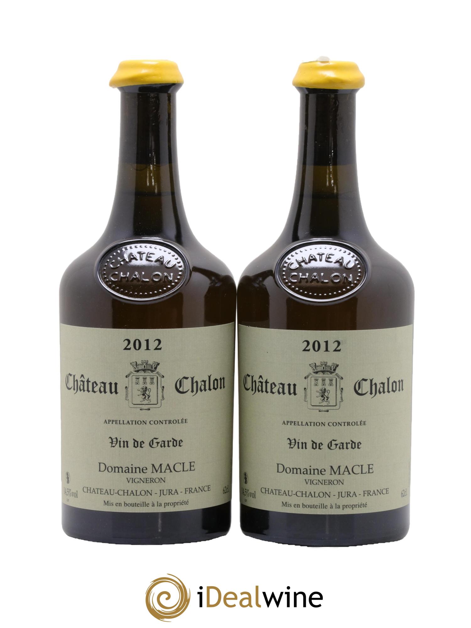 Château-Chalon Jean Macle 2012 - Lot of 2 Clavelins - 0