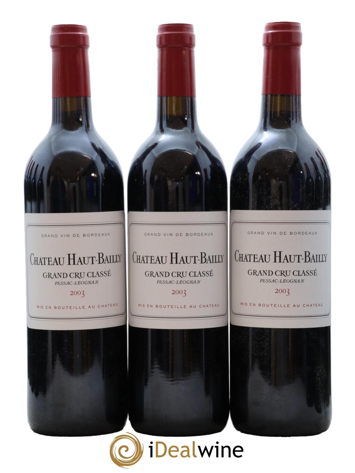 Château Haut-Bailly Cru Classé de Graves 2003 - Lotto di 12 bottiglie - 1