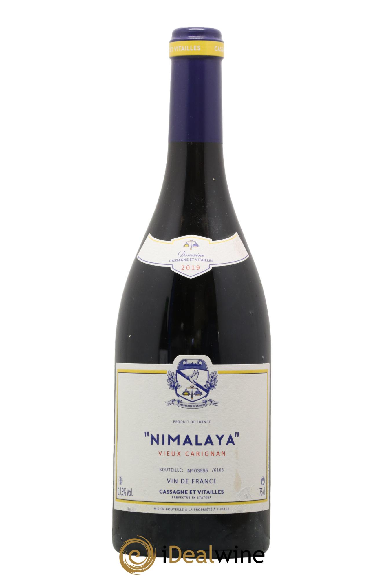 Vin de France Nimalaya Vieux Carignan Domaine Cassagne et Vitailles 2019 - Lotto di 1 bottiglia - 0