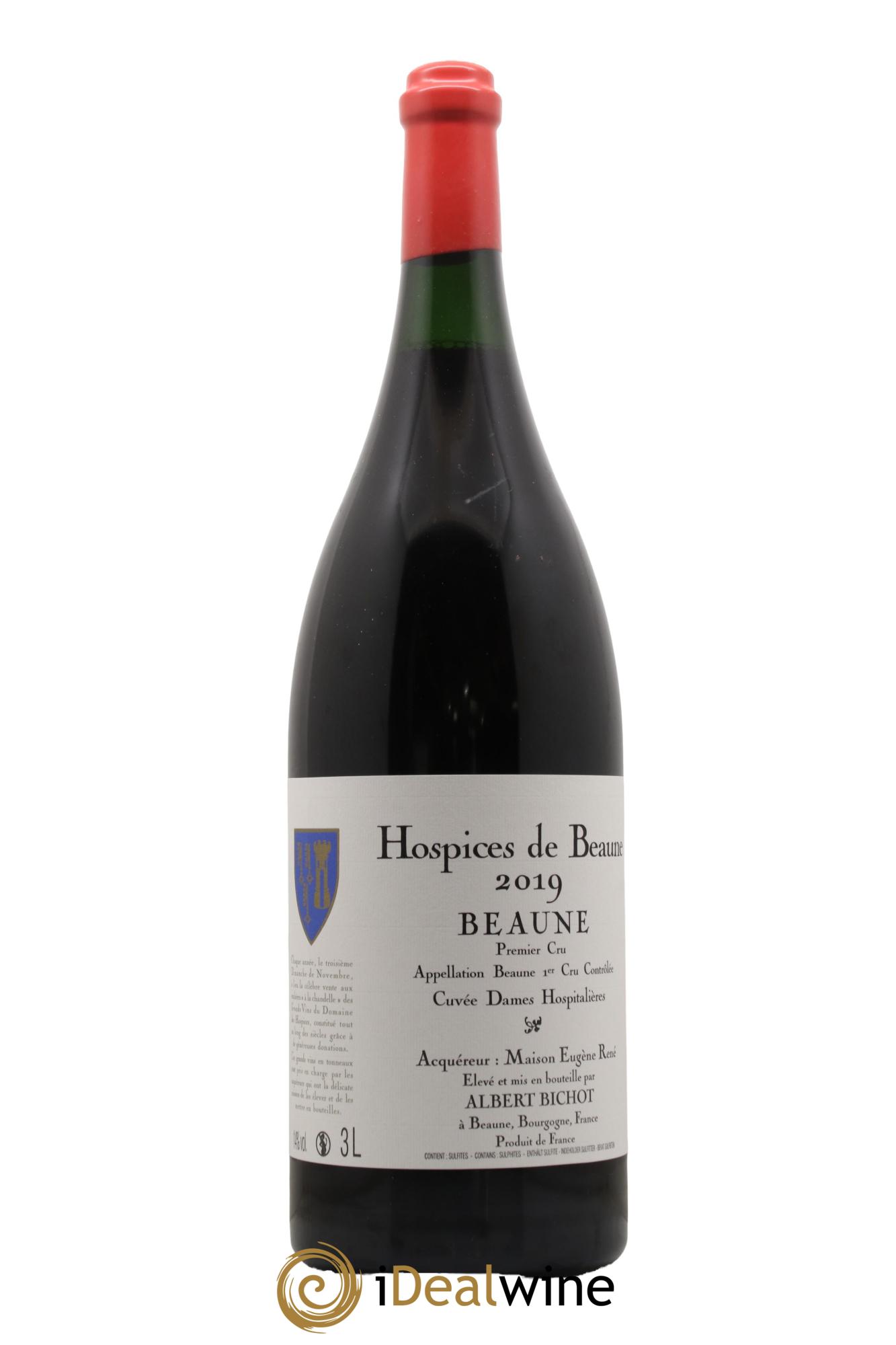 Beaune 1er Cru Cuvee Dames Hospitalieres Hospices de Beaune Albert Bichot 2019 - Lot of 1 double magnum - 0