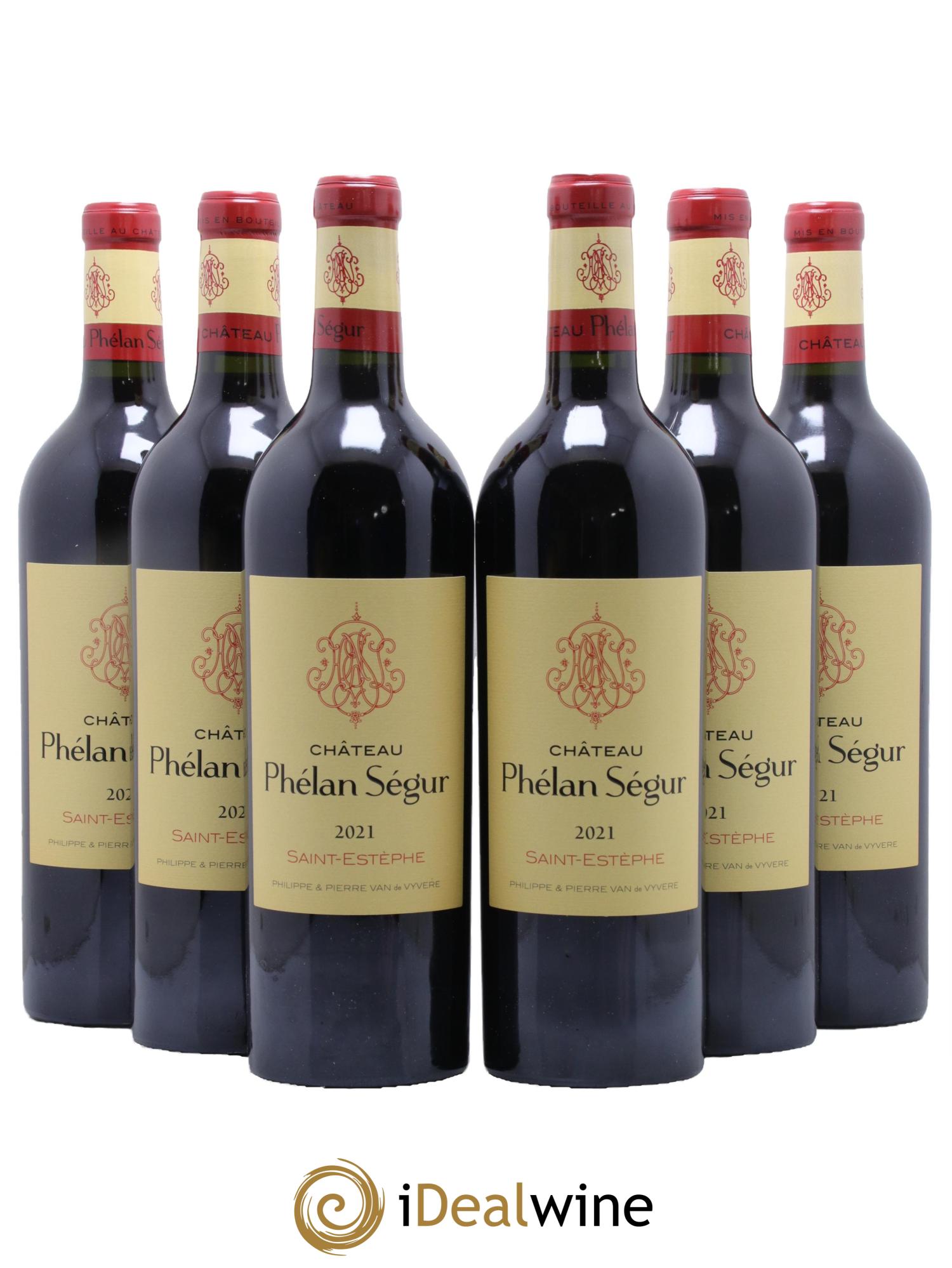 Château Phélan Ségur 2021 - Lot de 6 bouteilles - 0