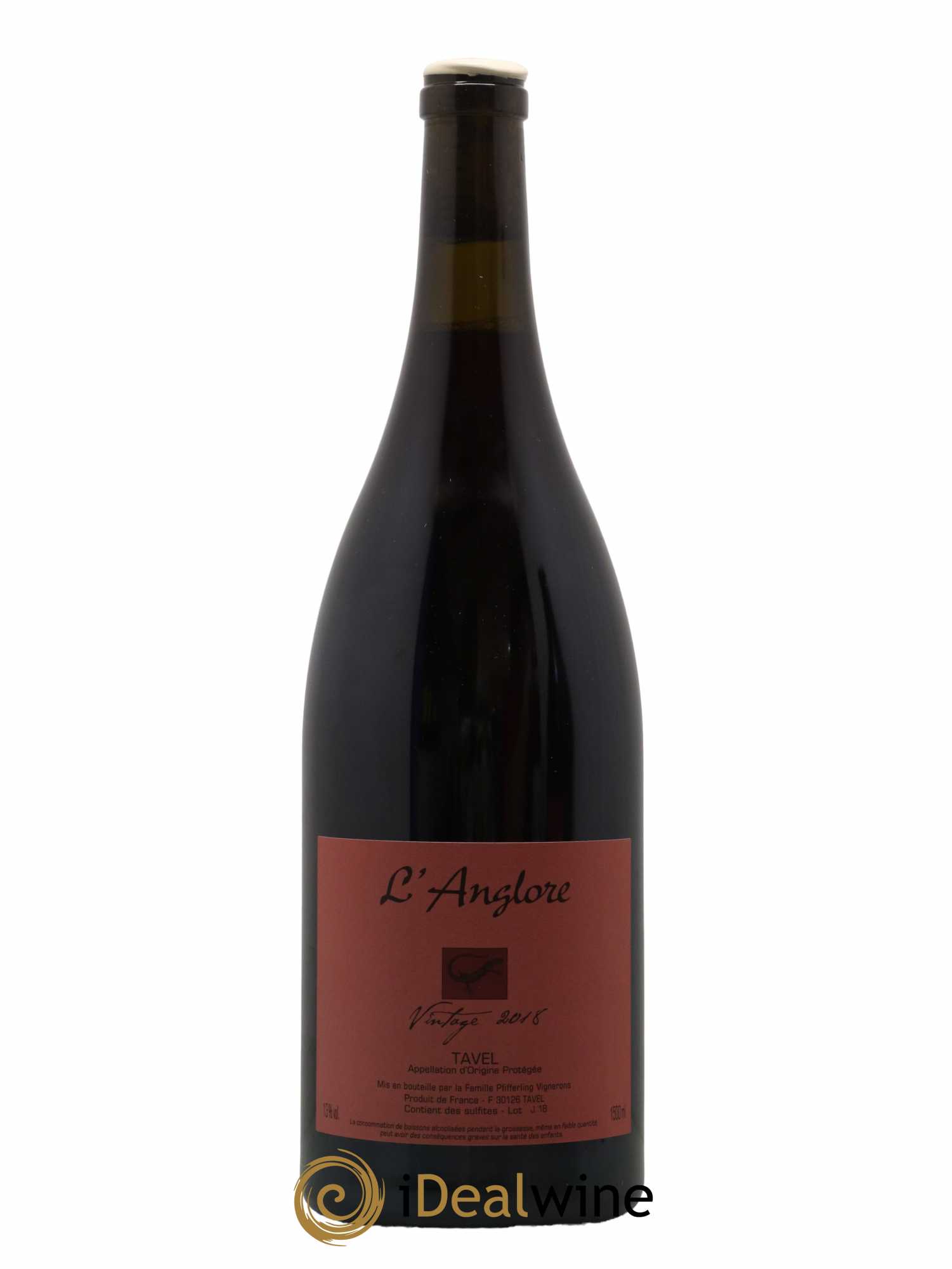 Tavel Vintage L'Anglore 2018 - Lot de 1 magnum - 0