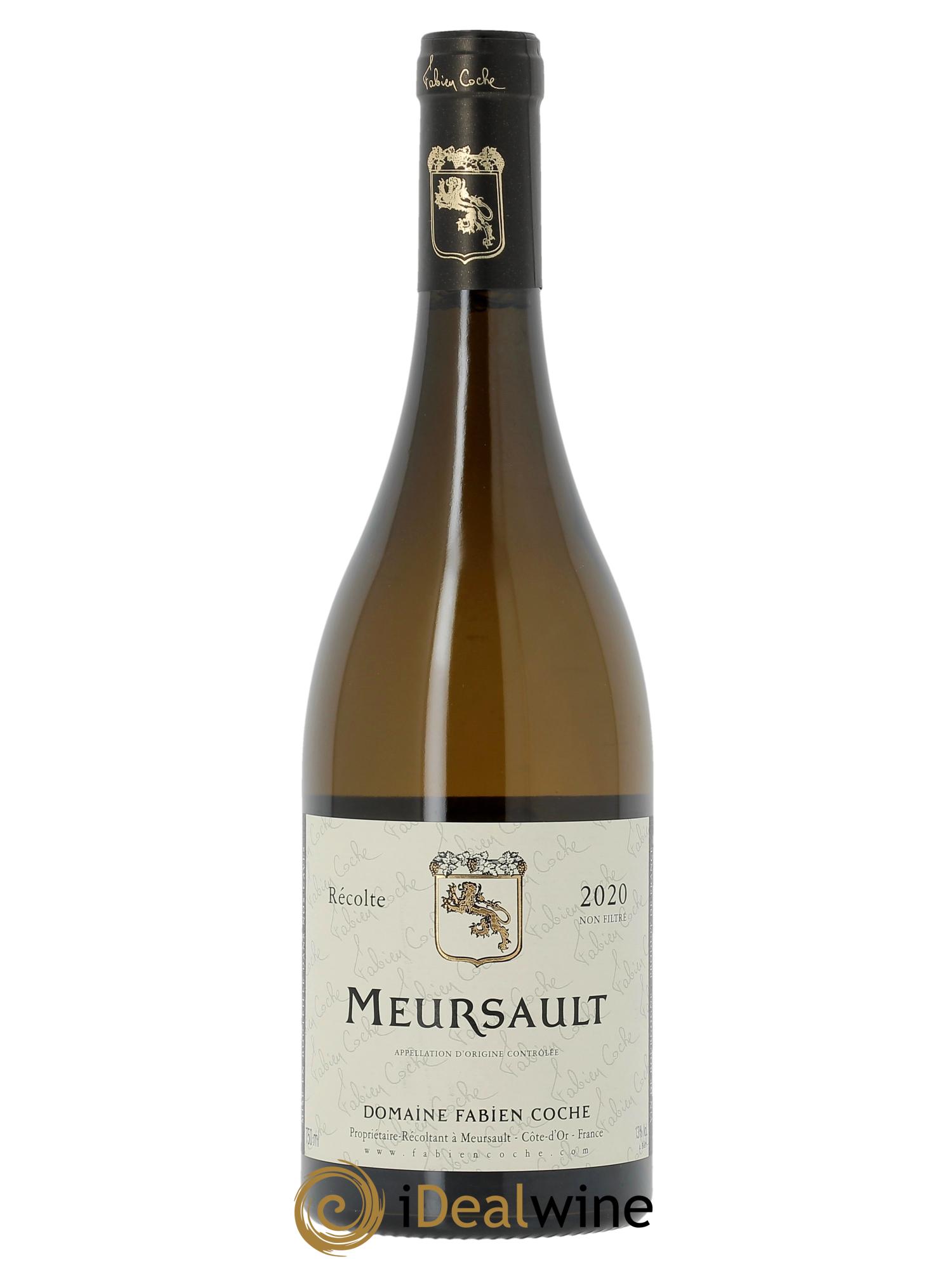 Meursault Fabien Coche  2020 - Lot de 1 bouteille - 0