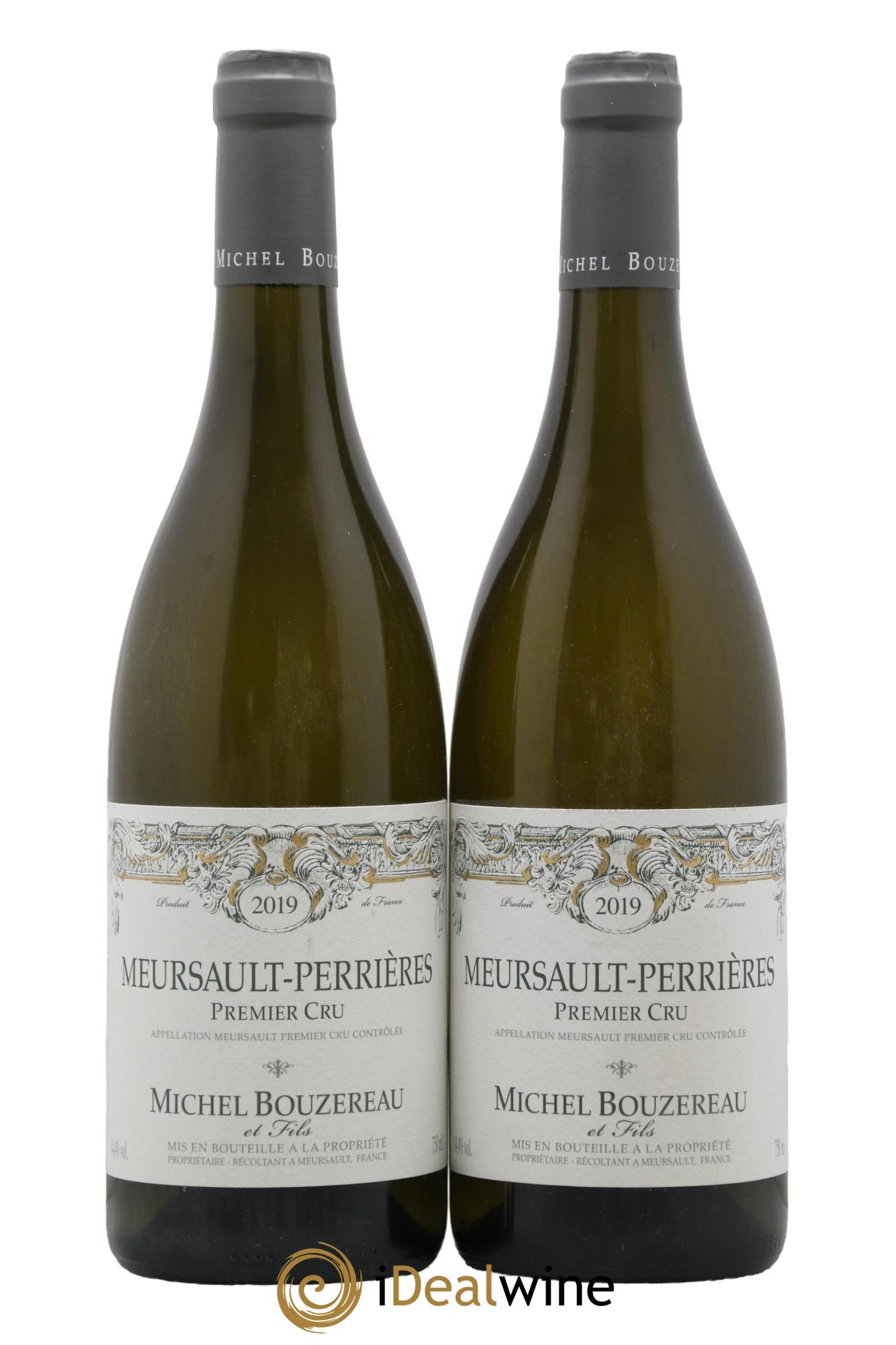 Meursault 1er Cru Perrières Michel Bouzereau et Fils (Domaine) 2019 - Lotto di 2 bottiglie - 0