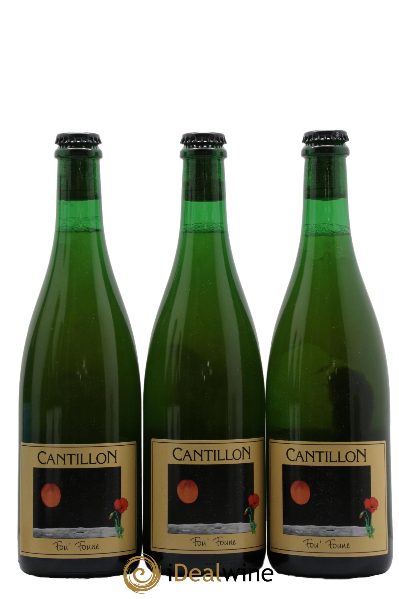 Bière Cantillon Fou' Foune Lambic Mise 2022 - Posten von 3 Flaschen - 0