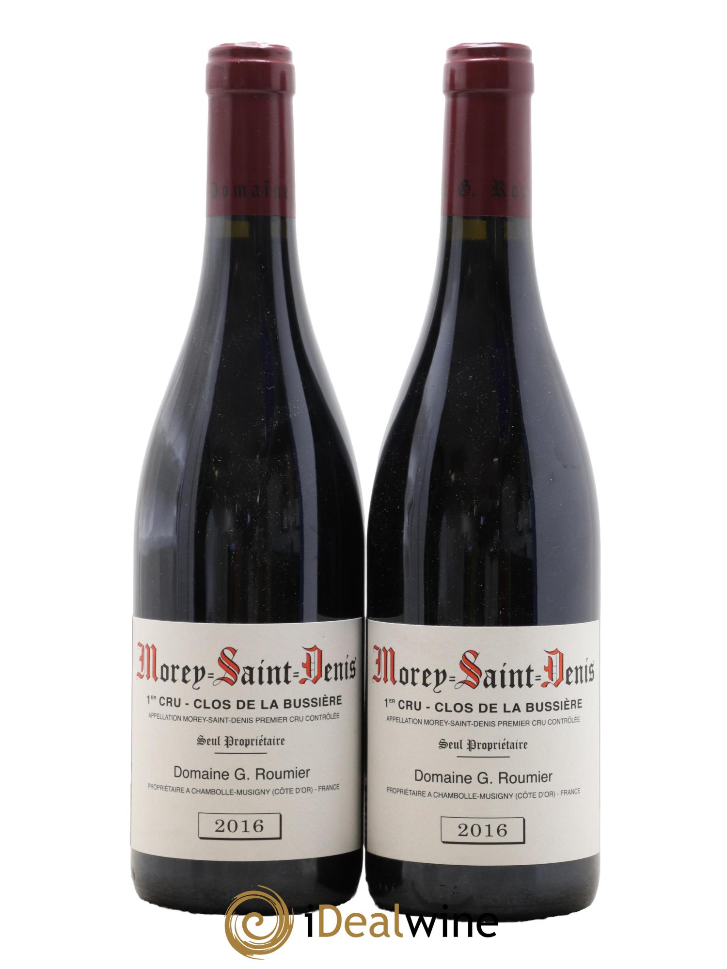 Morey Saint-Denis 1er Cru Clos de la Bussière Georges Roumier (Domaine)  2016 - Lot de 2 bouteilles - 0