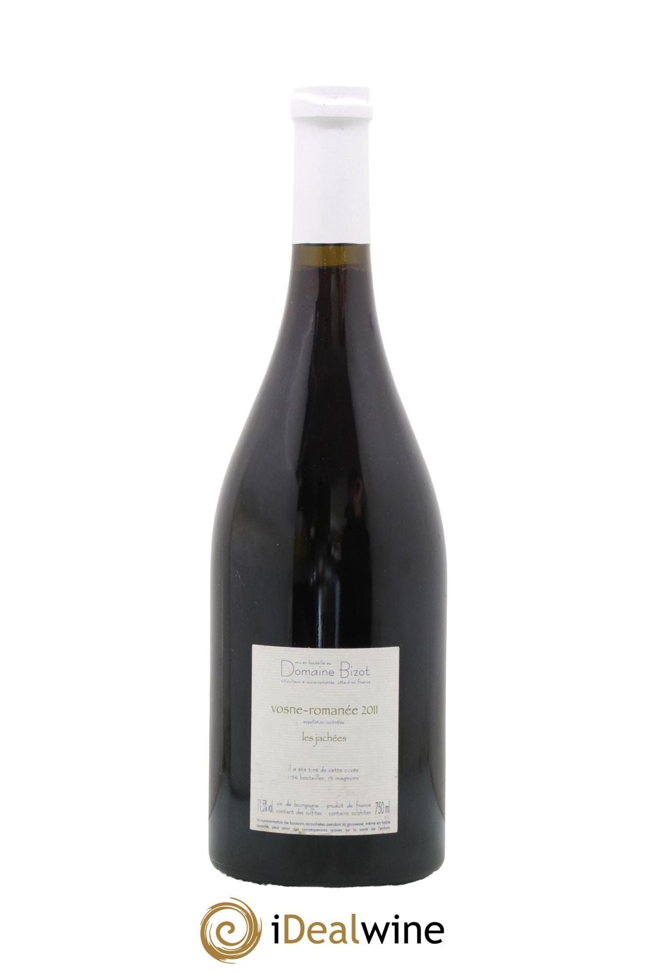 Vosne-Romanée Les Jachées Bizot (Domaine) 2011 - Lotto di 1 bottiglia - 1