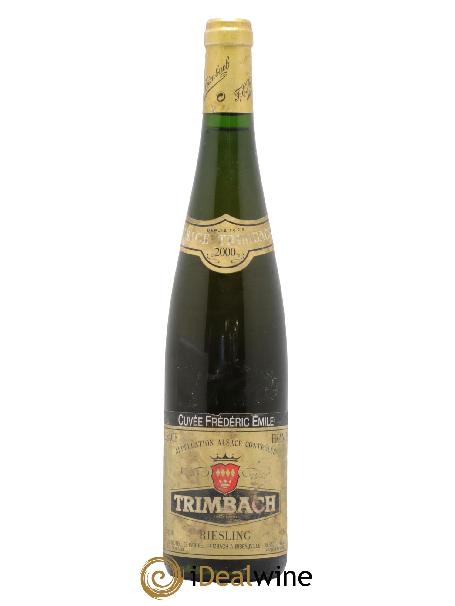 Alsace Riesling Cuvée Frédéric Emile Trimbach (Domaine) 2000 - Lotto di 1 bottiglia - 0