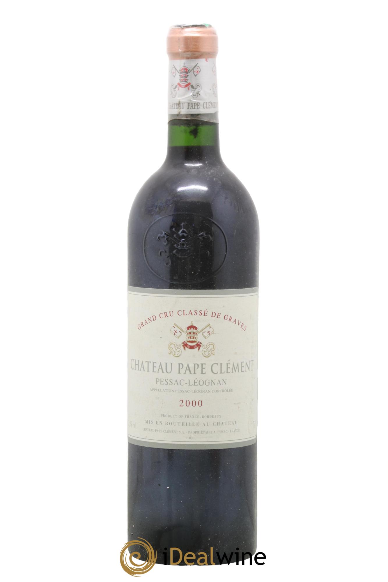 Château Pape Clément Cru Classé de Graves 2000 - Lotto di 1 bottiglia - 0