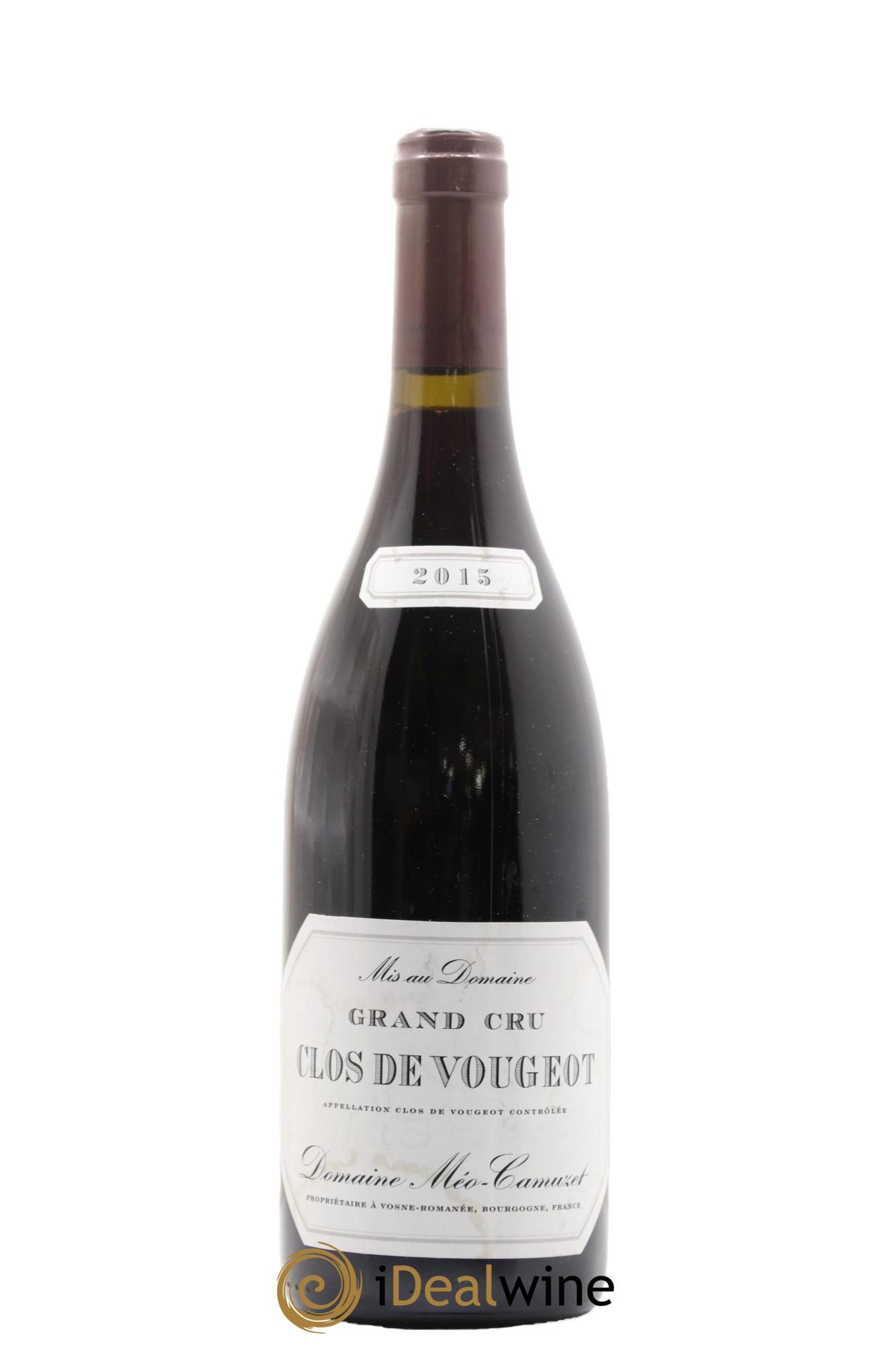 Clos de Vougeot Grand Cru Méo-Camuzet (Domaine) 2015 - Lot de 1 bouteille - 0