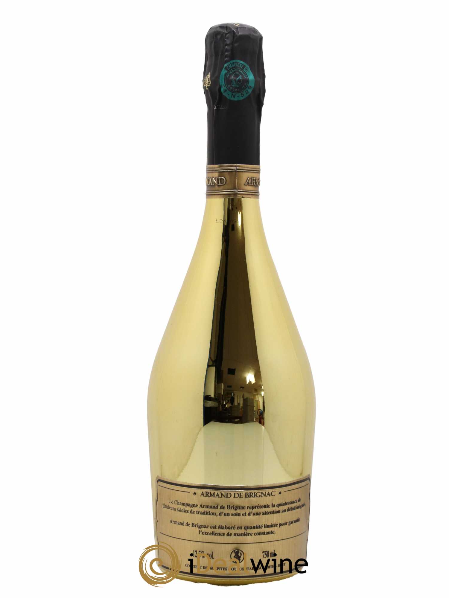 Brut Gold Armand de Brignac  - Lot de 1 bouteille - 1