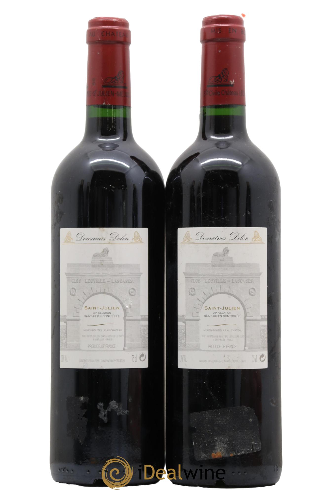 Château Léoville Las Cases 2ème Grand Cru Classé 2005 - Lot de 2 bouteilles - 1