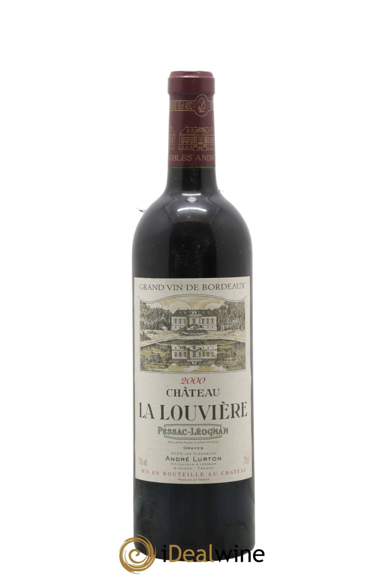 Château la Louvière 2000 - Posten von 1 Flasche - 0