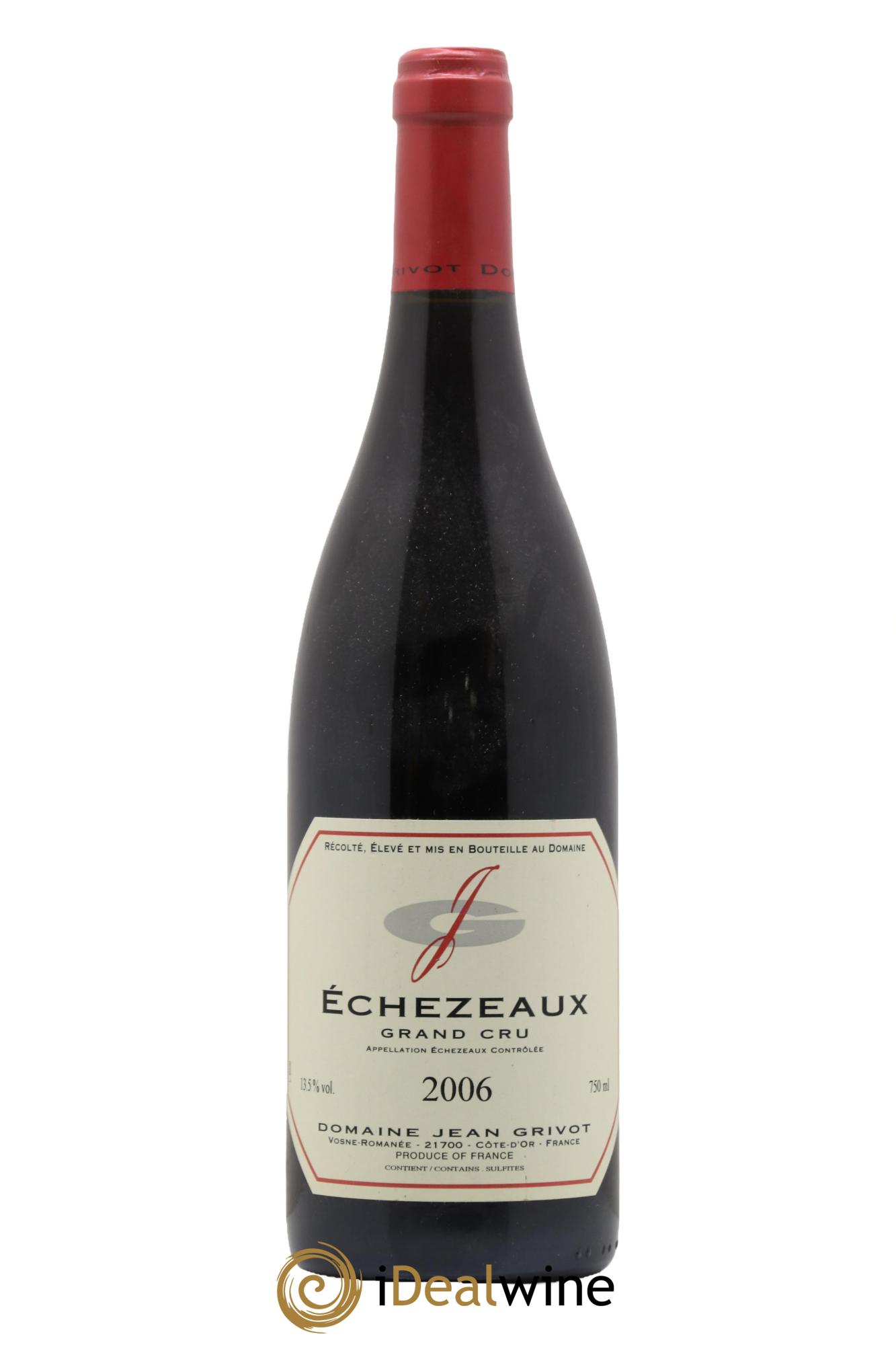 Echezeaux Grand Cru Jean Grivot 2006 - Lot de 1 bouteille - 0