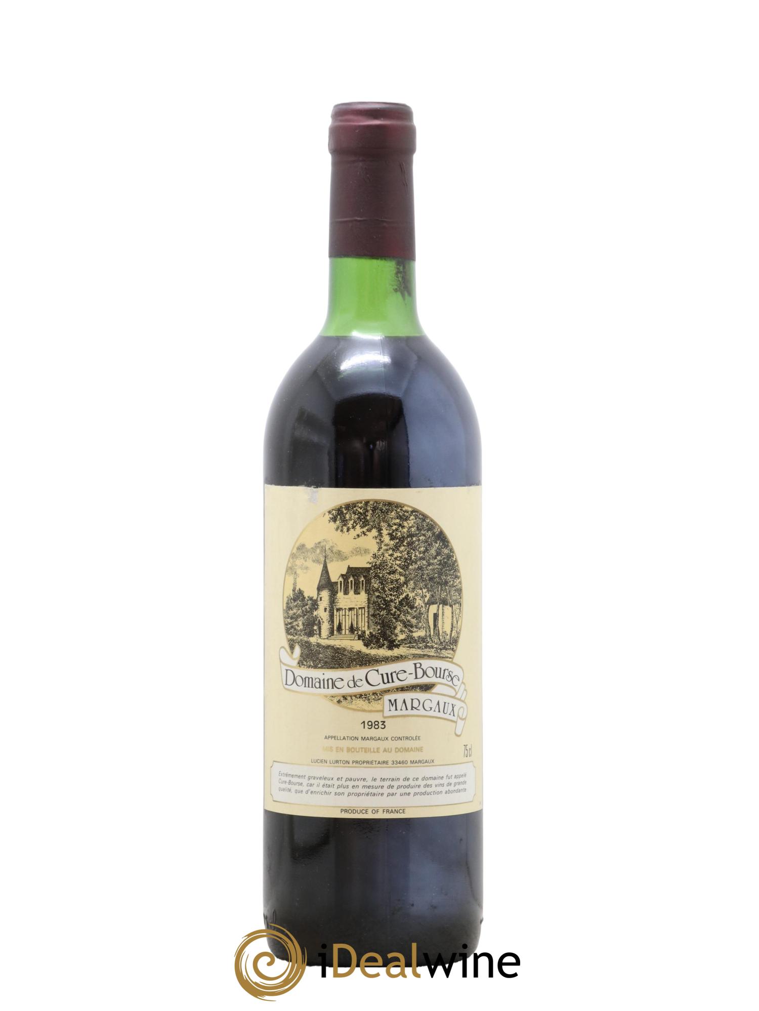 Château de Cure-Bourse 1983 - Lot de 1 bouteille - 0