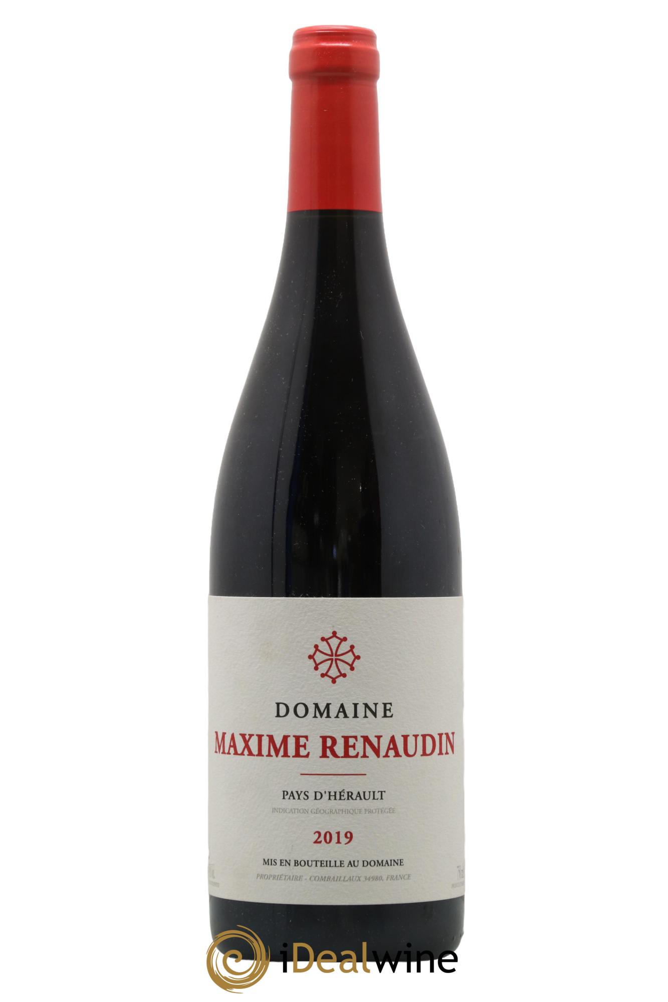 IGP Pays d'Hérault Maxime Renaudin  2019 - Lot of 1 bottle - 0