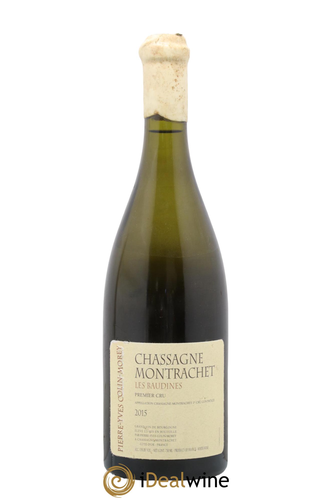 Chassagne-Montrachet 1er Cru Les Baudines Pierre-Yves Colin Morey 2015 - Lotto di 1 bottiglia - 0