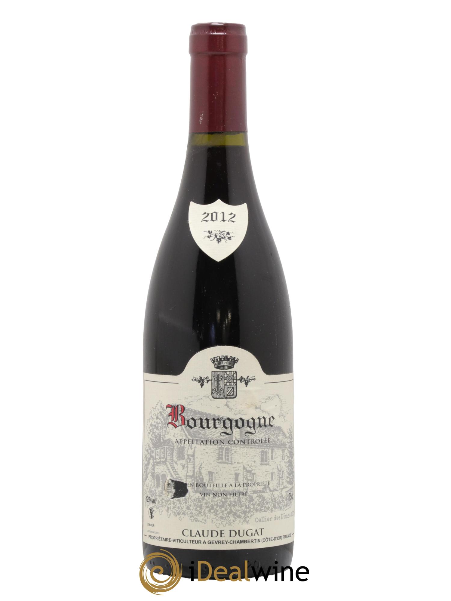 Bourgogne Claude Dugat 2012 - Posten von 1 Flasche - 0