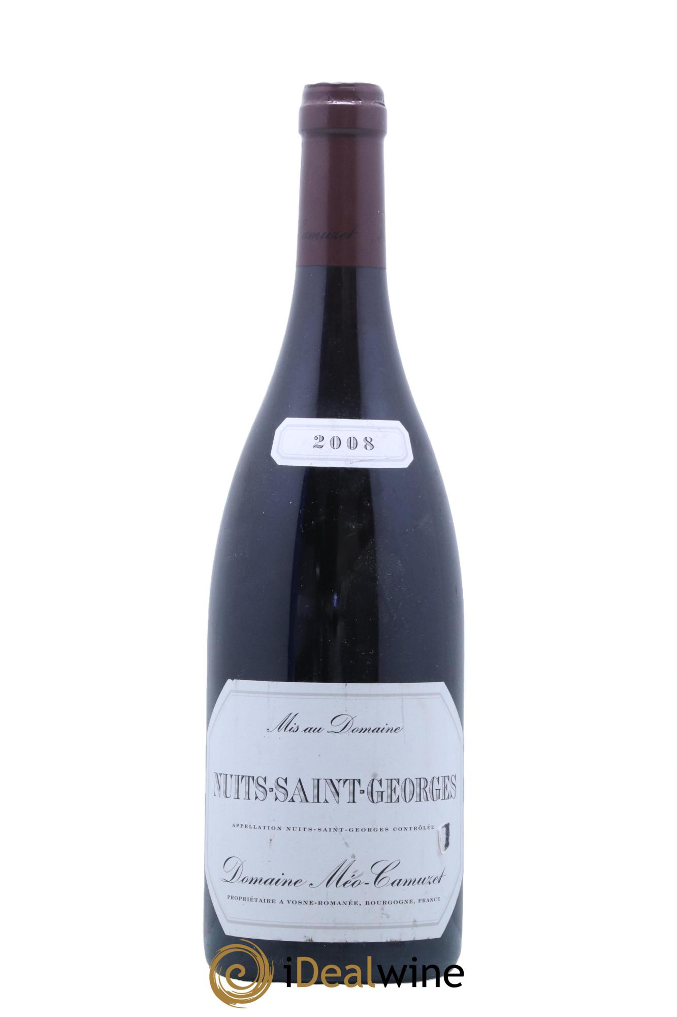 Nuits Saint-Georges Méo-Camuzet (Domaine)  2008 - Lot de 1 bouteille - 0