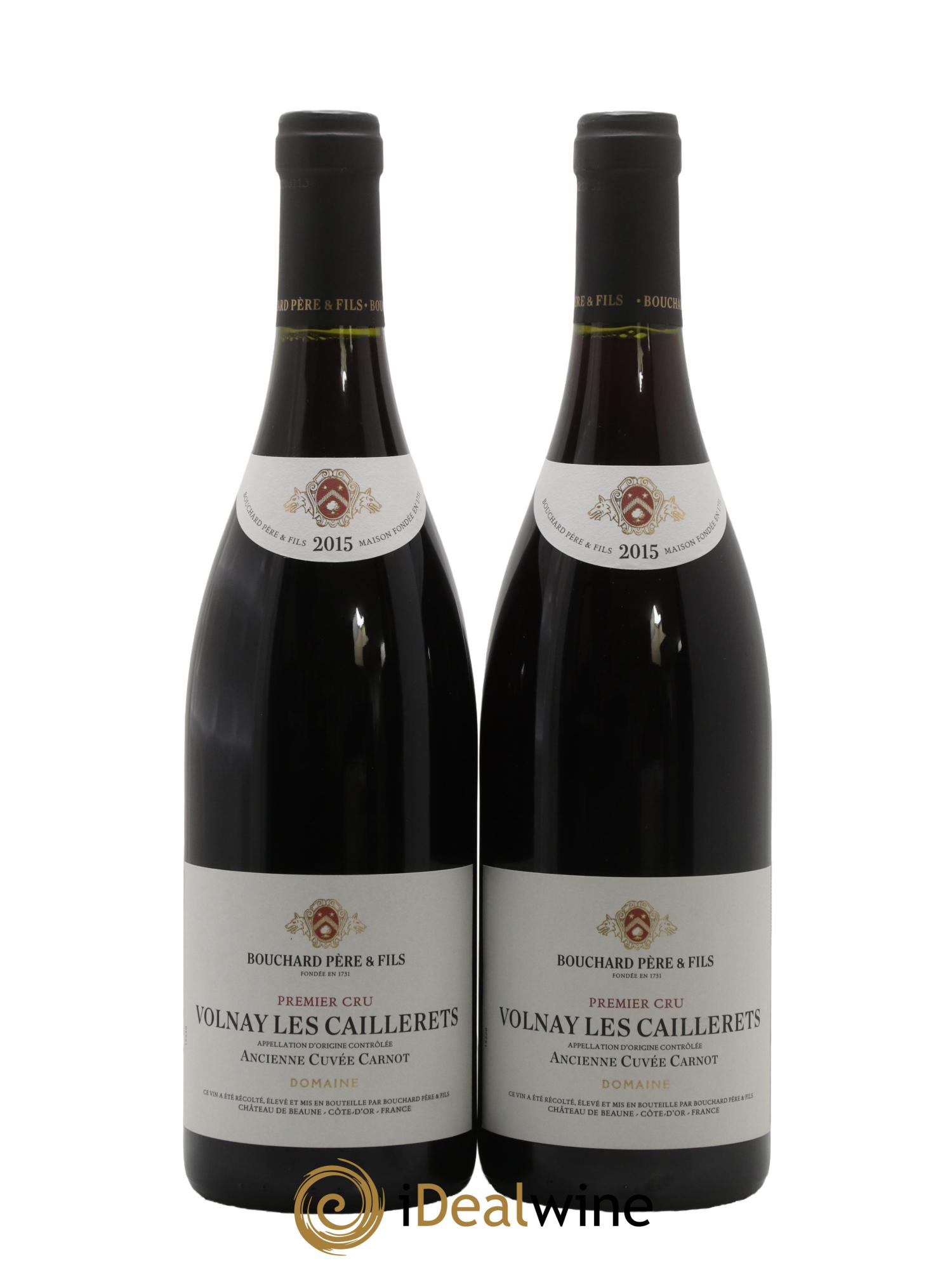 Volnay 1er Cru Caillerets - Ancienne Cuvée Carnot Bouchard Père & Fils 2015 - Lot de 2 bouteilles - 0