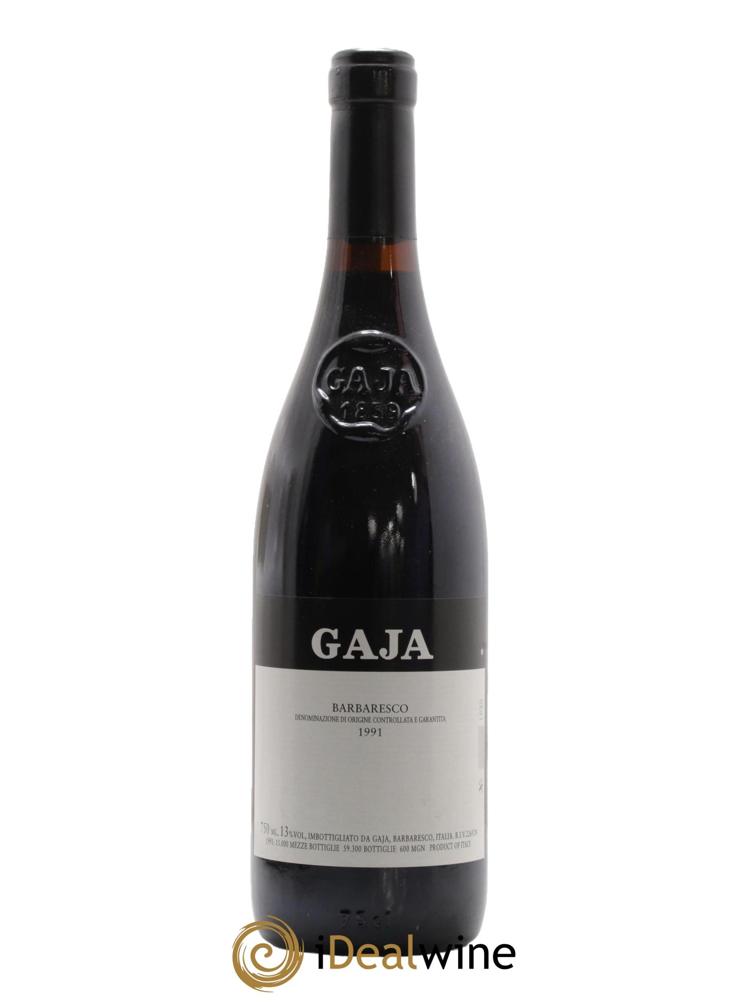 Barbaresco DOCG Angelo Gaja 1991 - Posten von 1 Flasche - 0