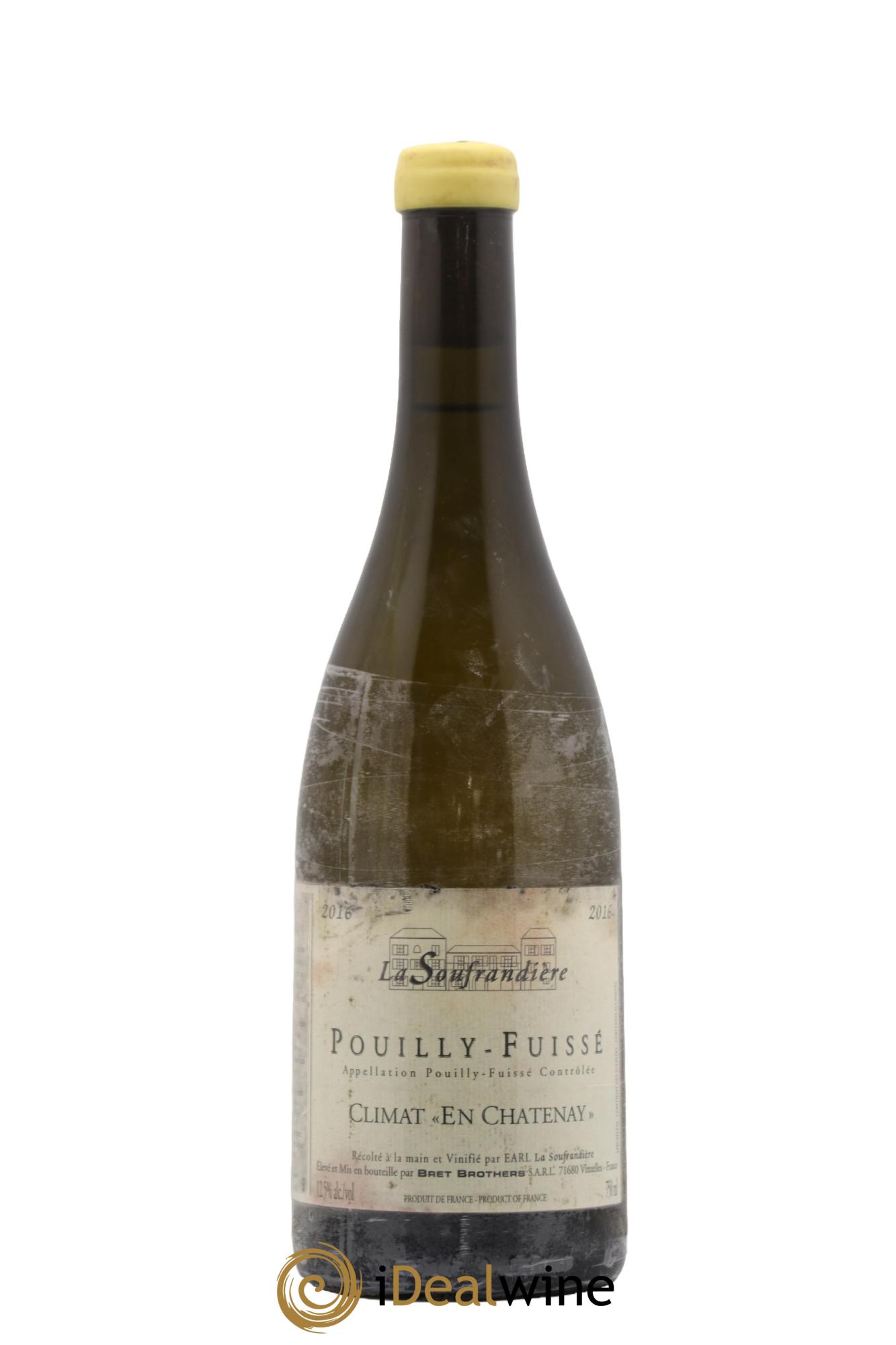 Pouilly-Fuissé En Chatenay Bret Brothers 2016 - Lot de 1 bouteille - 0