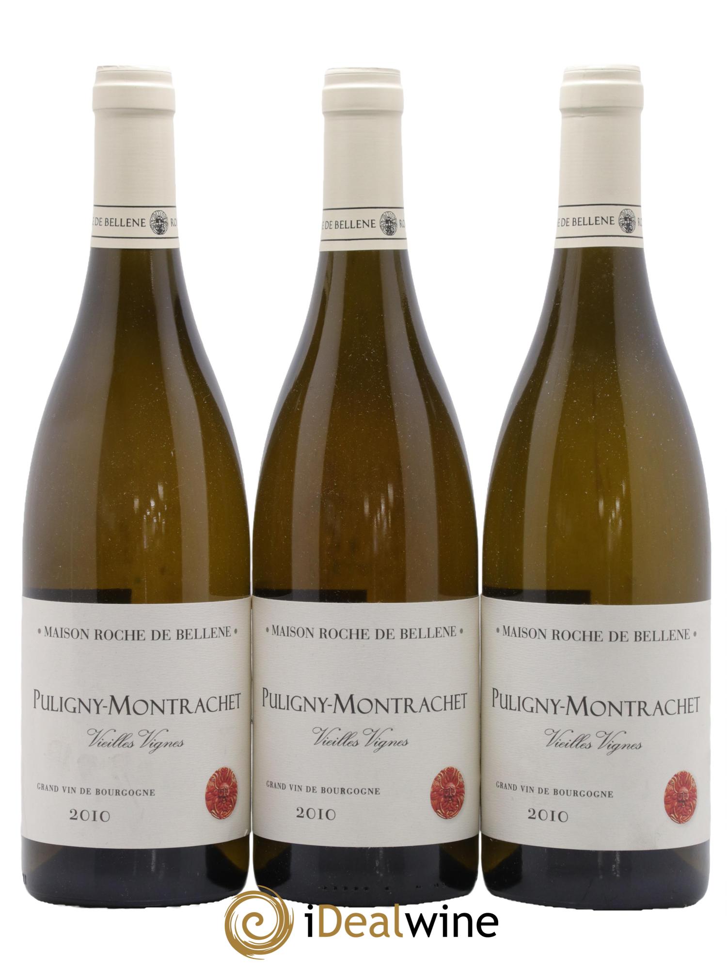 Puligny-Montrachet Vieilles Vignes Maison Roche de Bellene 2010 - Lotto di 3 bottiglie - 0