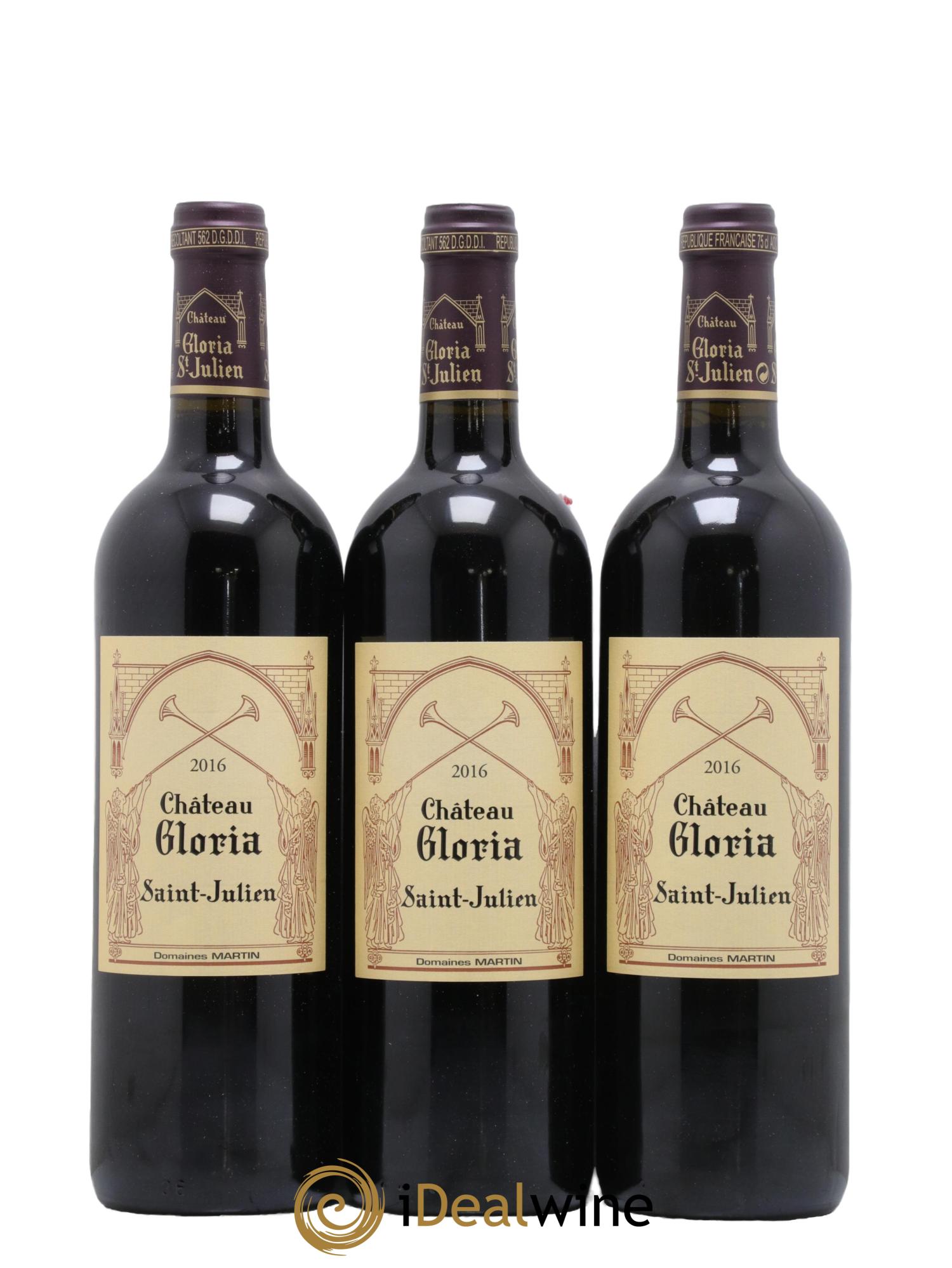 Château Gloria 2016 - Lot de 6 bouteilles - 1