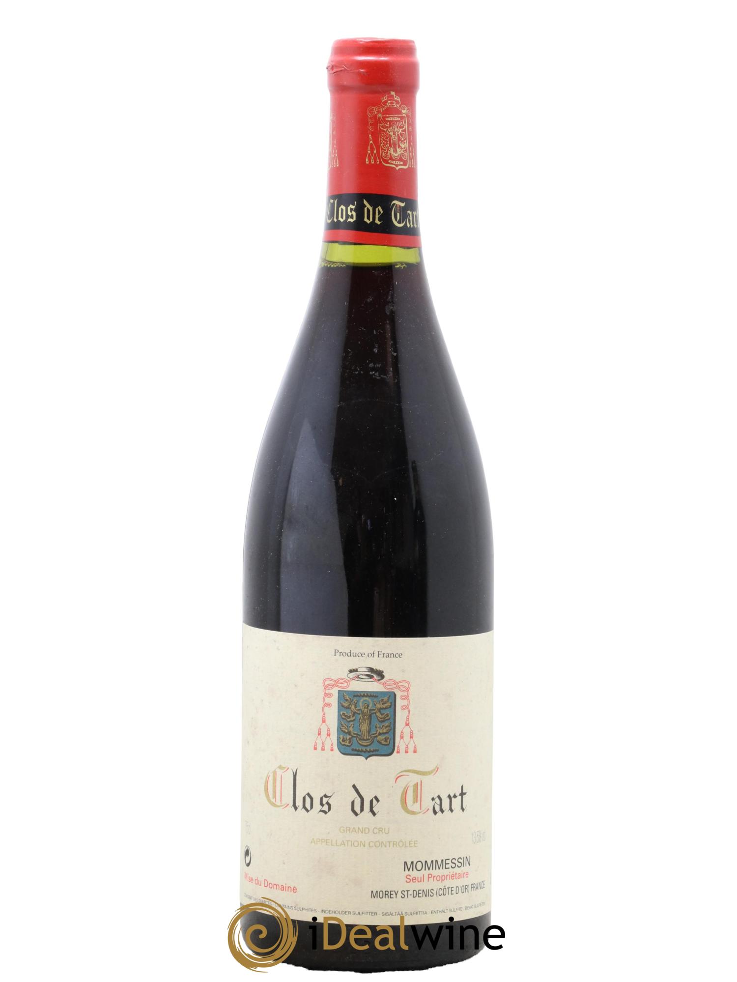 Clos de Tart Grand Cru Mommessin  1990 - Lot de 1 bouteille - 0