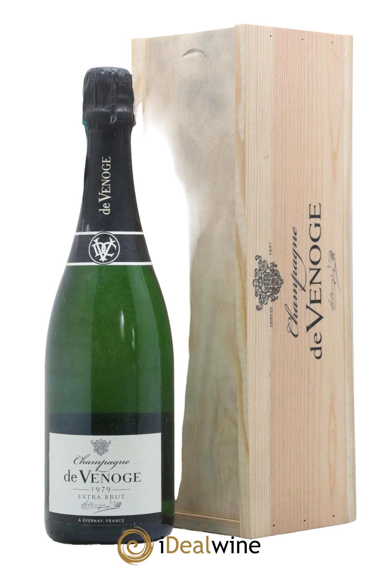 Champagne Extra Brut Champagne de Venoge 1979 - Posten von 1 Flasche - 0