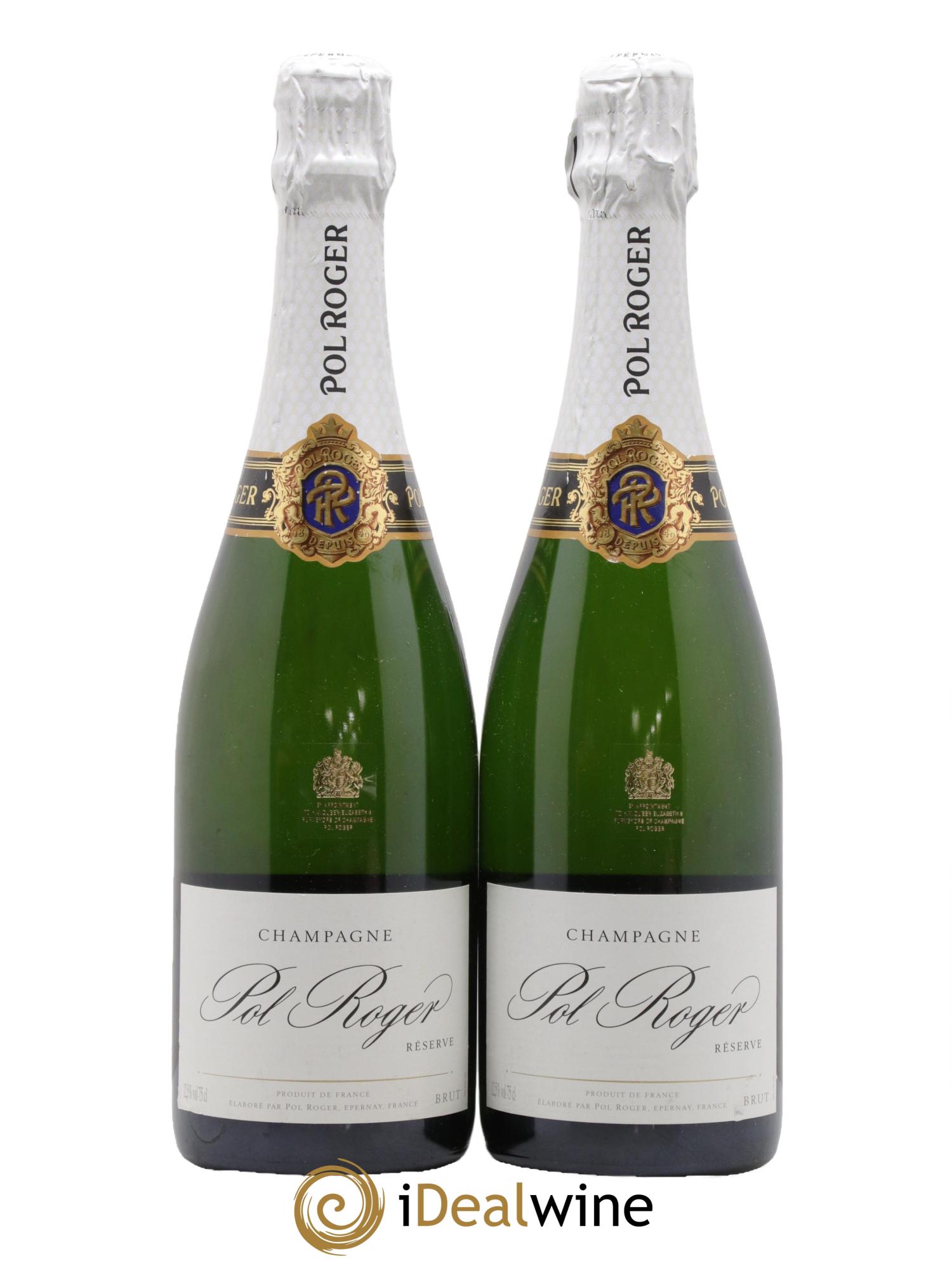 Brut Réserve Pol Roger - Lot de 2 bouteilles - 0