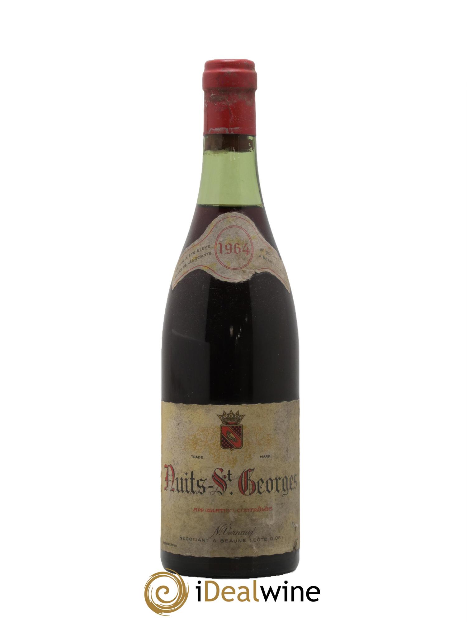 Nuits Saint-Georges Vernaux 1964 - Posten von 1 Flasche - 0