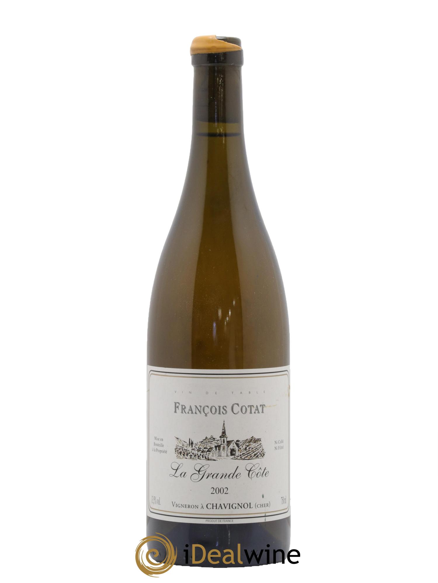 Sancerre La Grande Côte François Cotat 2002 - Lot de 1 bouteille - 0