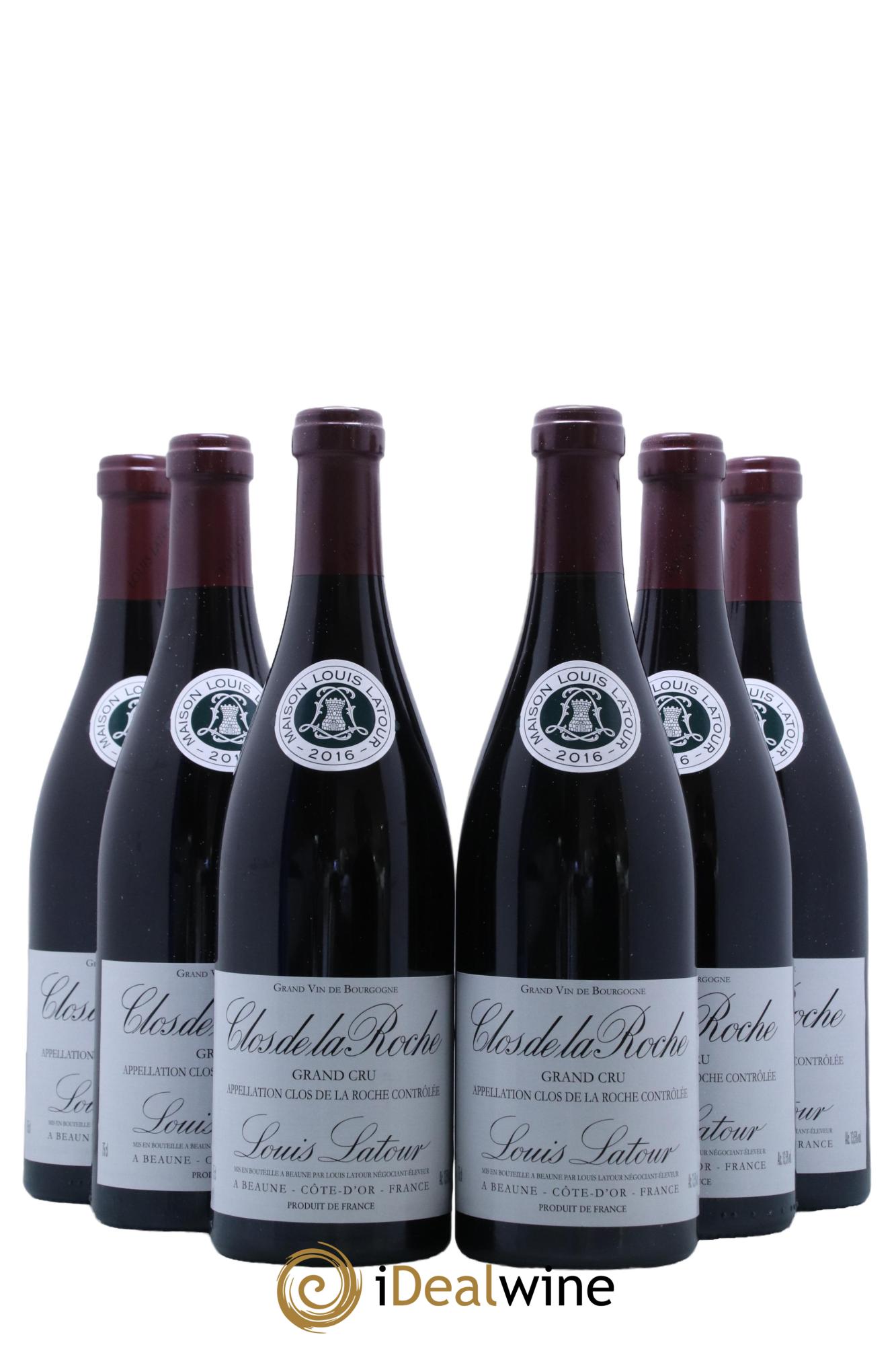 Clos de la Roche Grand Cru Louis Latour 2016 - Lotto di 6 bottiglie - 0