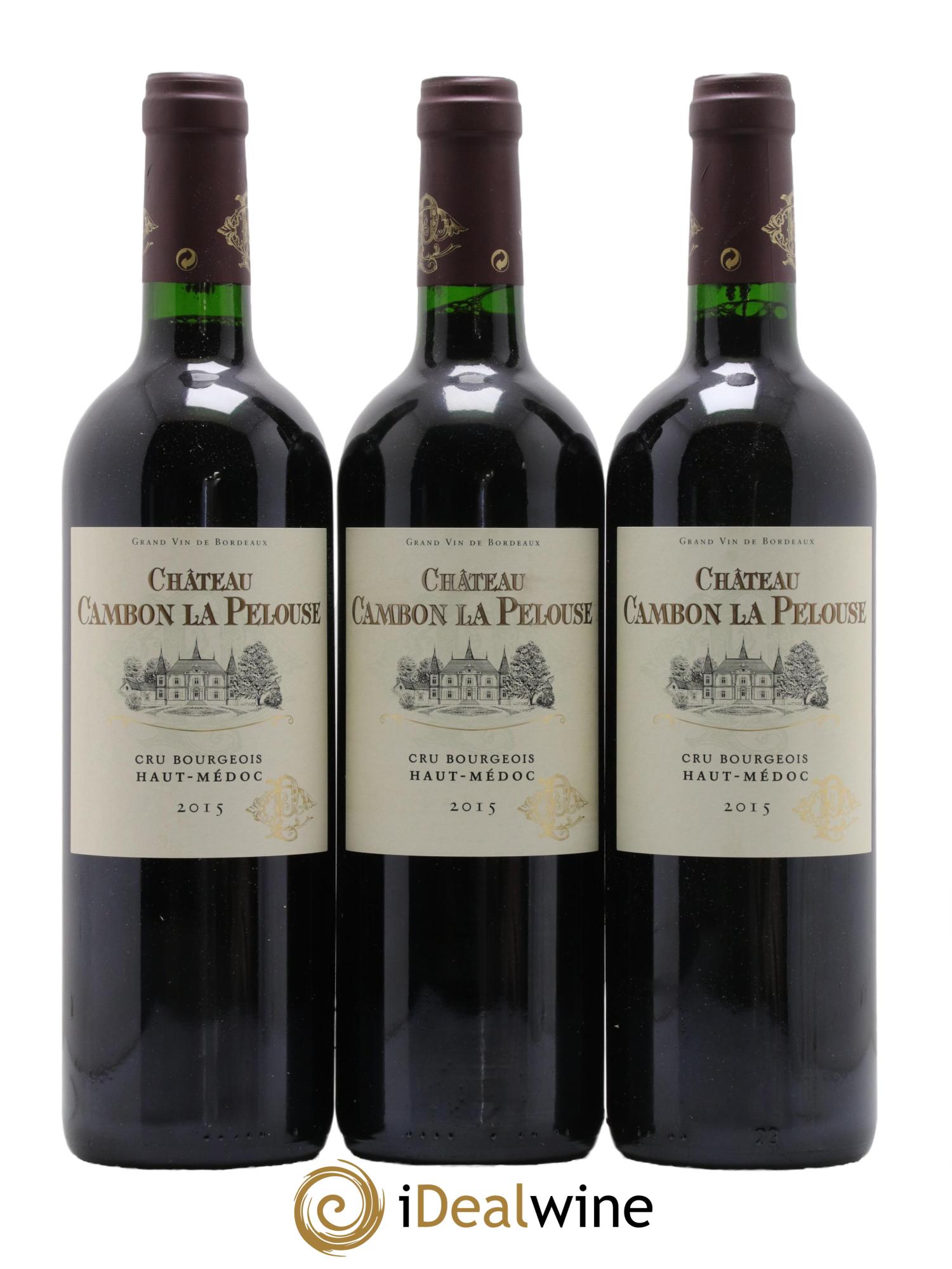 Château Cambon la Pelouse Cru Bourgeois 2015 - Lot de 6 bouteilles - 1