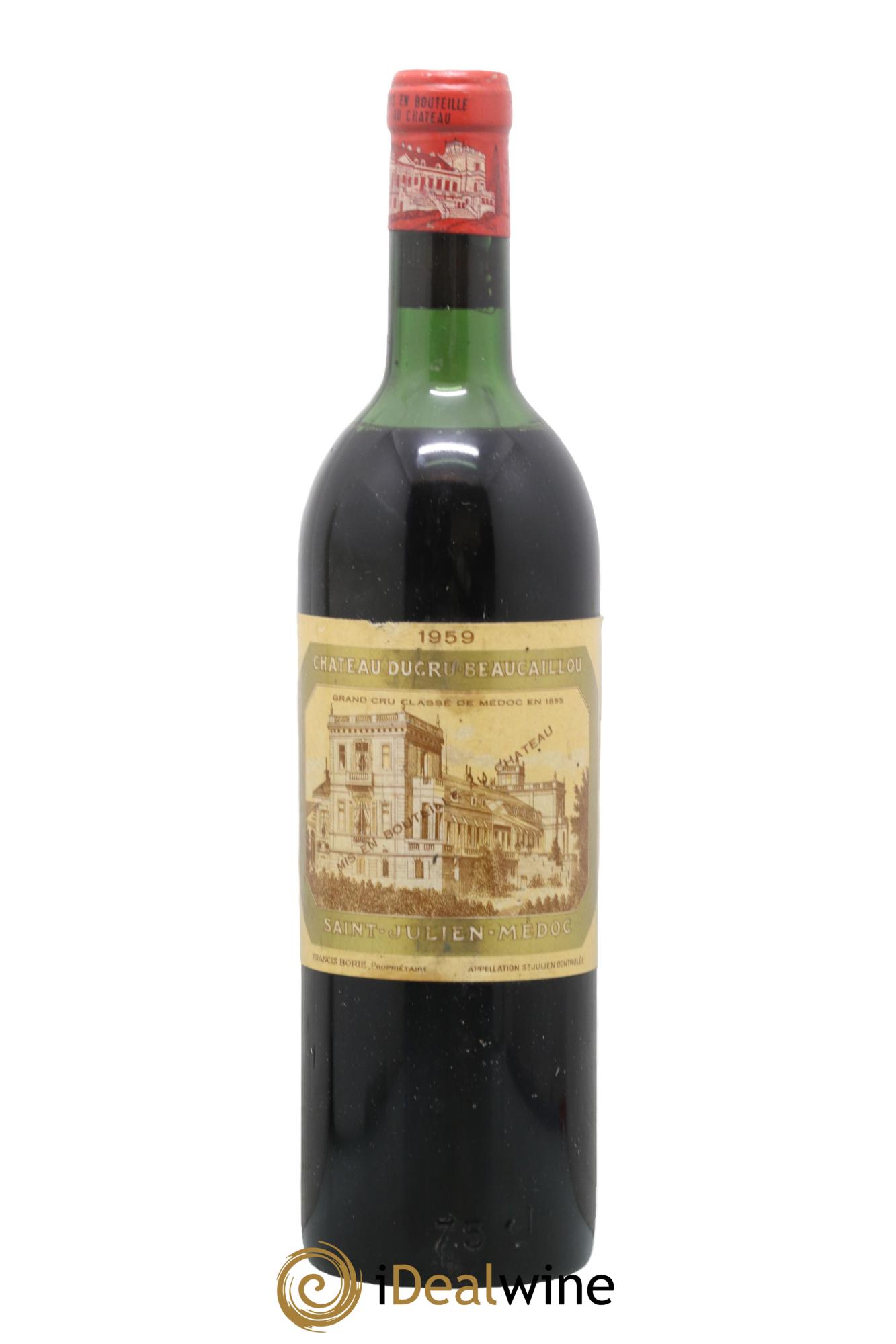 Château Ducru Beaucaillou 2ème Grand Cru Classé 1959 - Lot of 1 bottle - 0