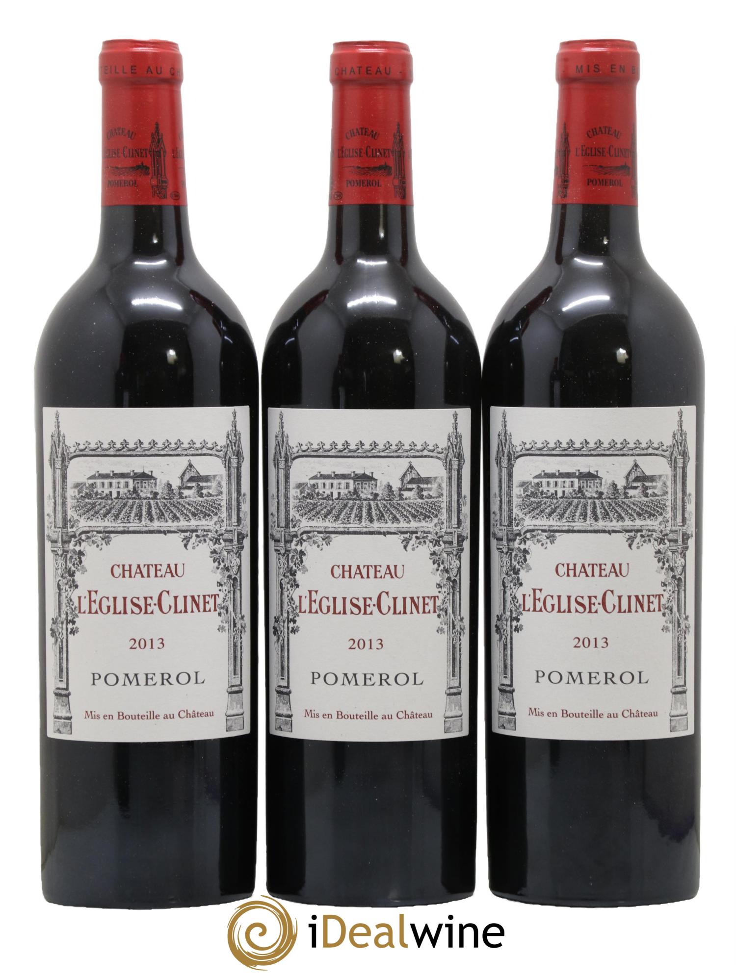 Château l' Église Clinet 2013 - Lot de 6 bouteilles - 1