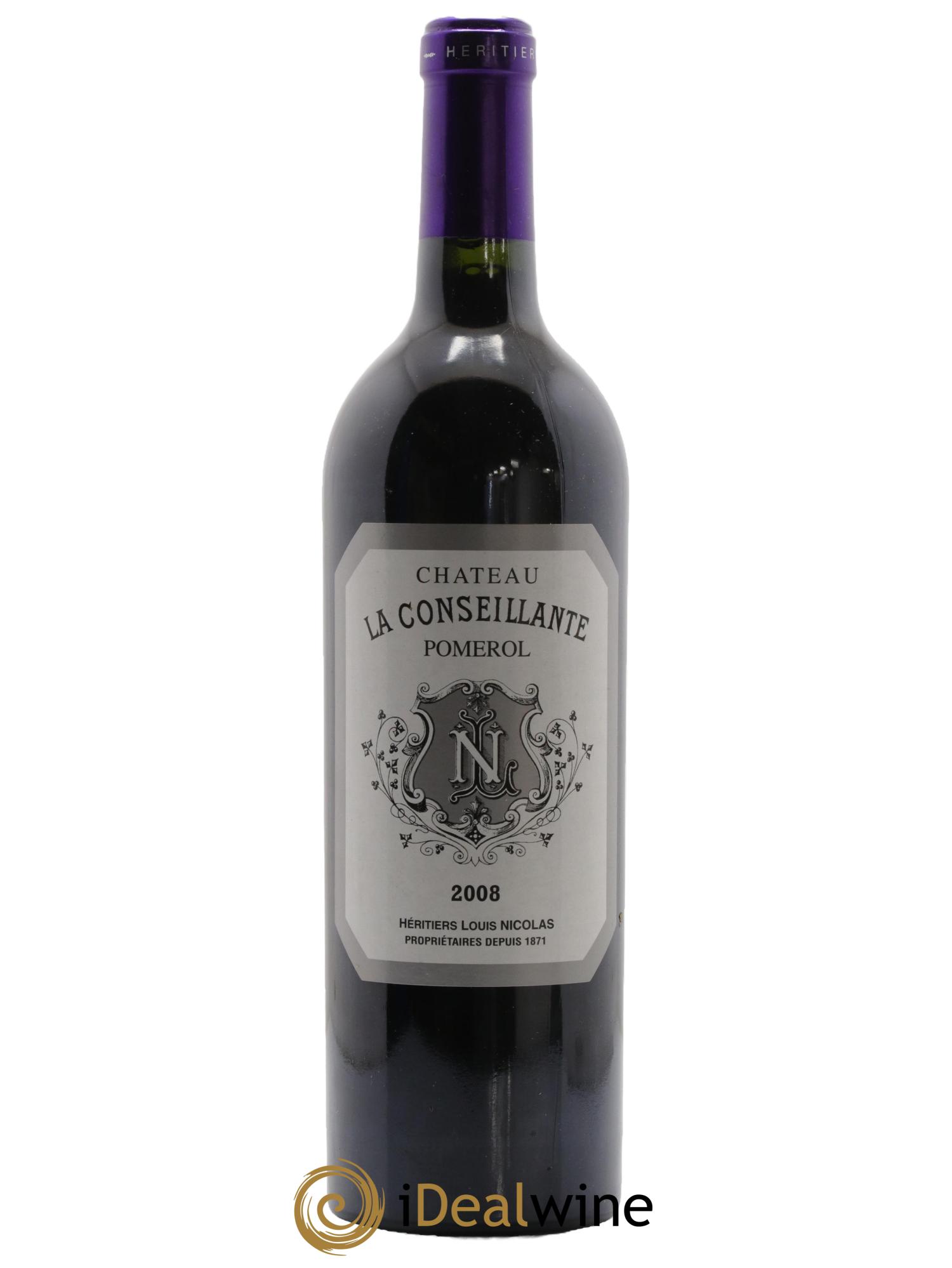 Château la Conseillante 2008 - Lot de 1 bouteille - 0