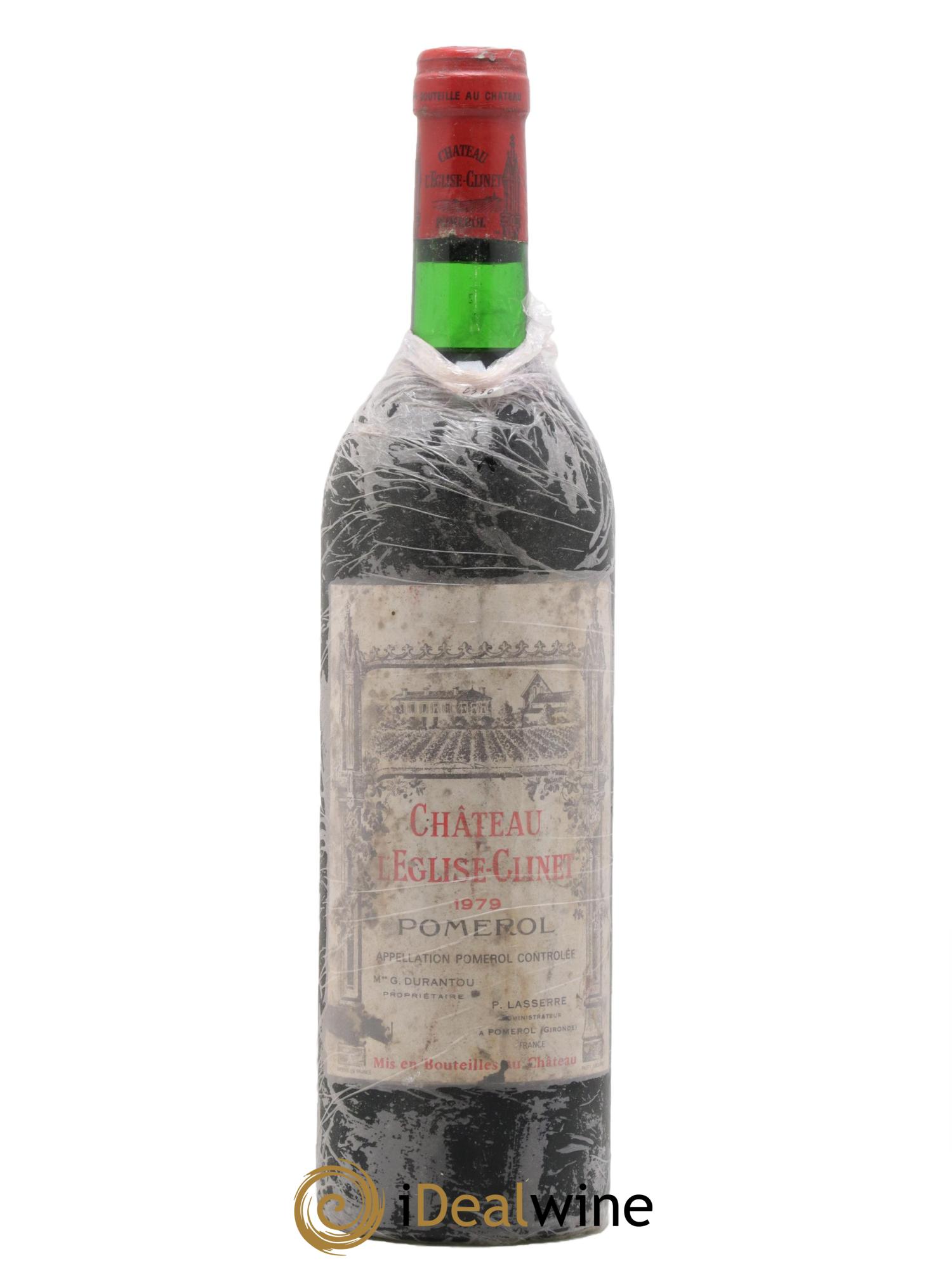 Château l' Église Clinet 1979 - Posten von 1 Flasche - 0