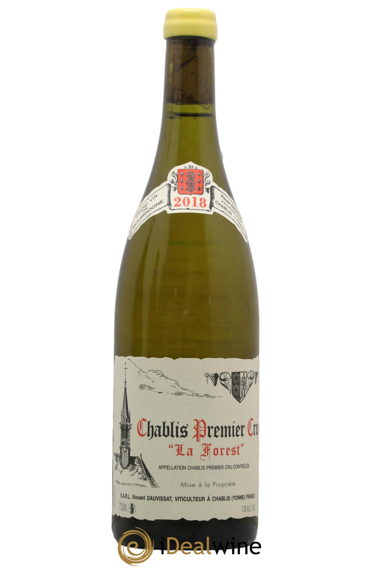 Chablis 1er Cru La Forest Vincent Dauvissat (Domaine) 2018 - Posten von 1 Flasche - 0