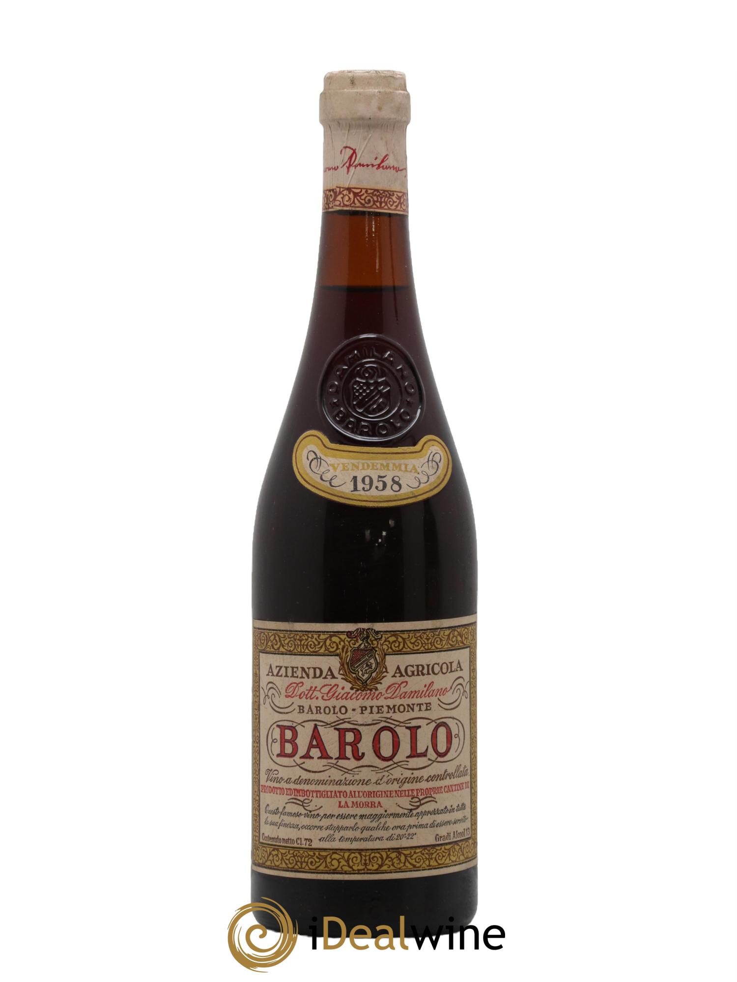 Barolo DOCG Damilano 1958 - Posten von 1 Flasche - 0