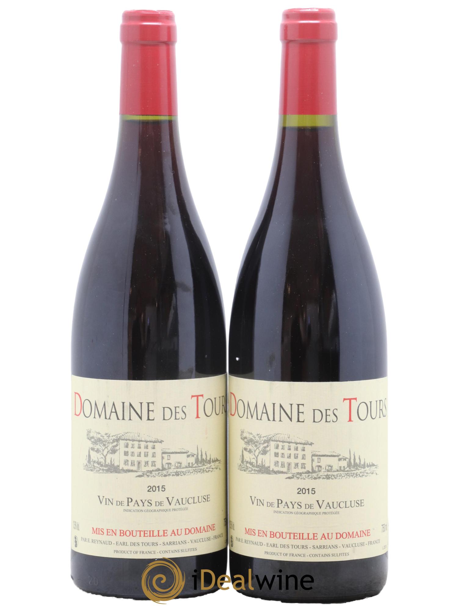 IGP Vaucluse (Vin de Pays de Vaucluse)  - Domaine des Tours Emmanuel Reynaud