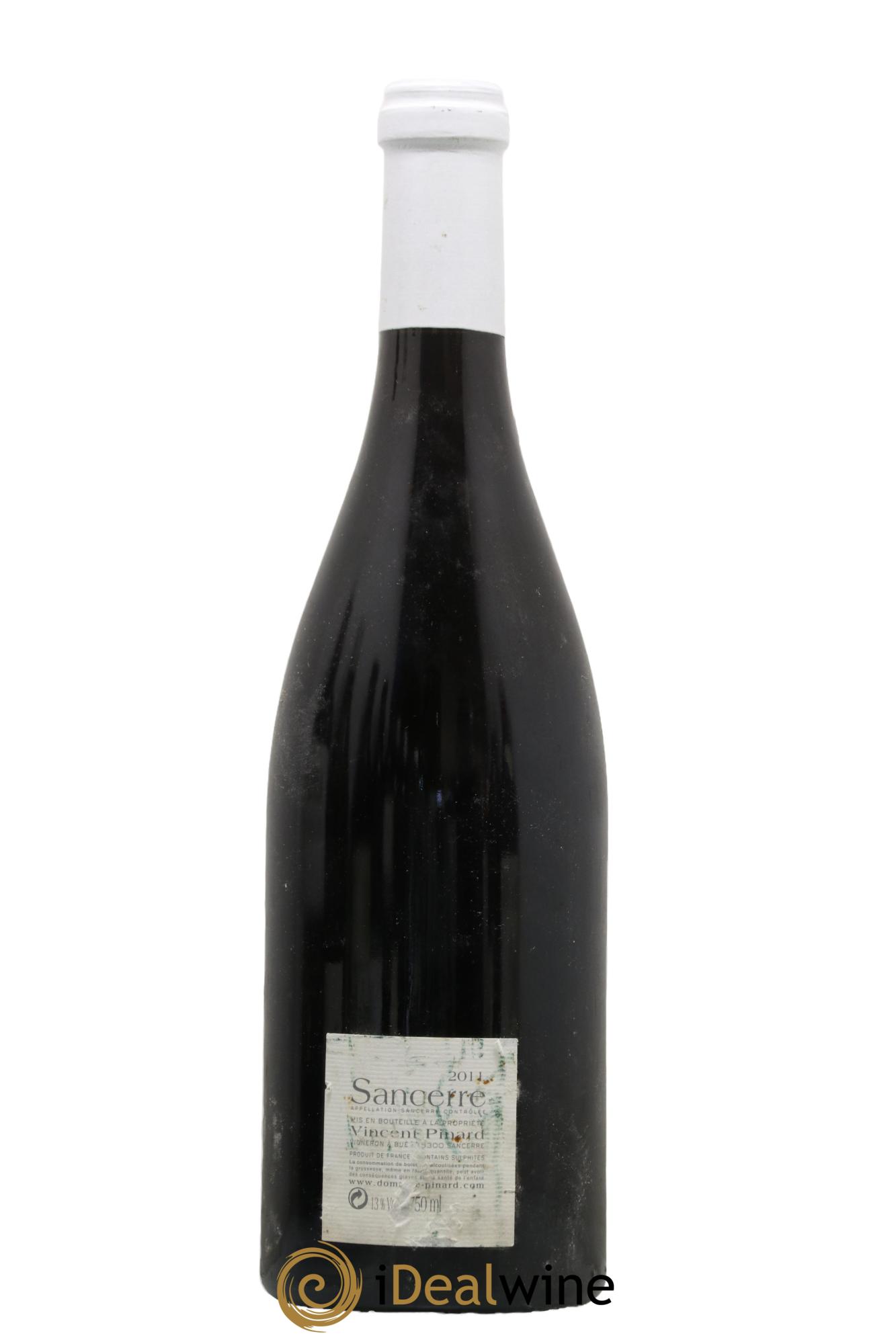 Sancerre Vendanges Entières Vincent Pinard 2011 - Lot de 1 bouteille - 1