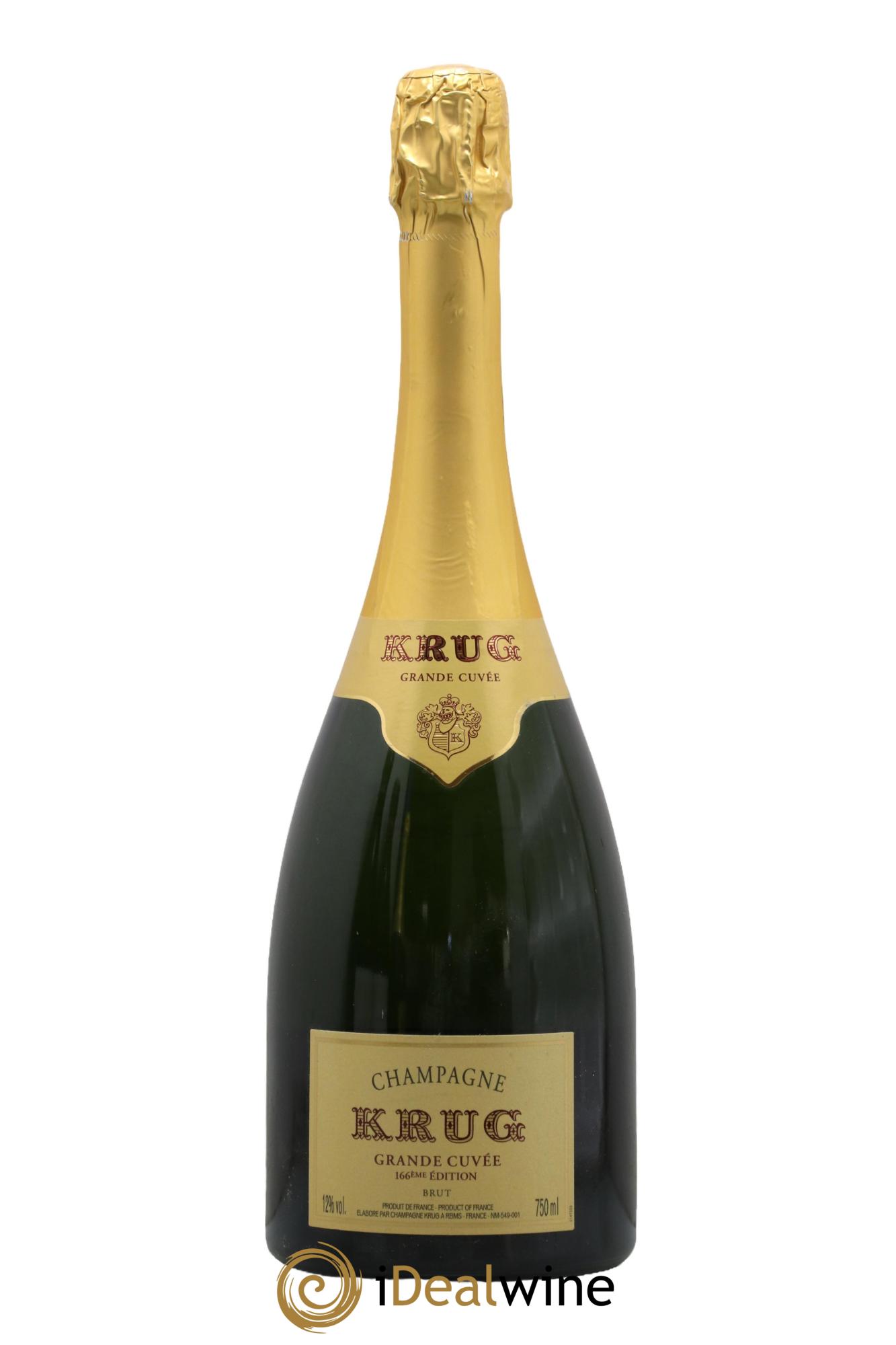 Grande Cuvée - 166ème édition Krug - Lot de 1 bouteille - 0