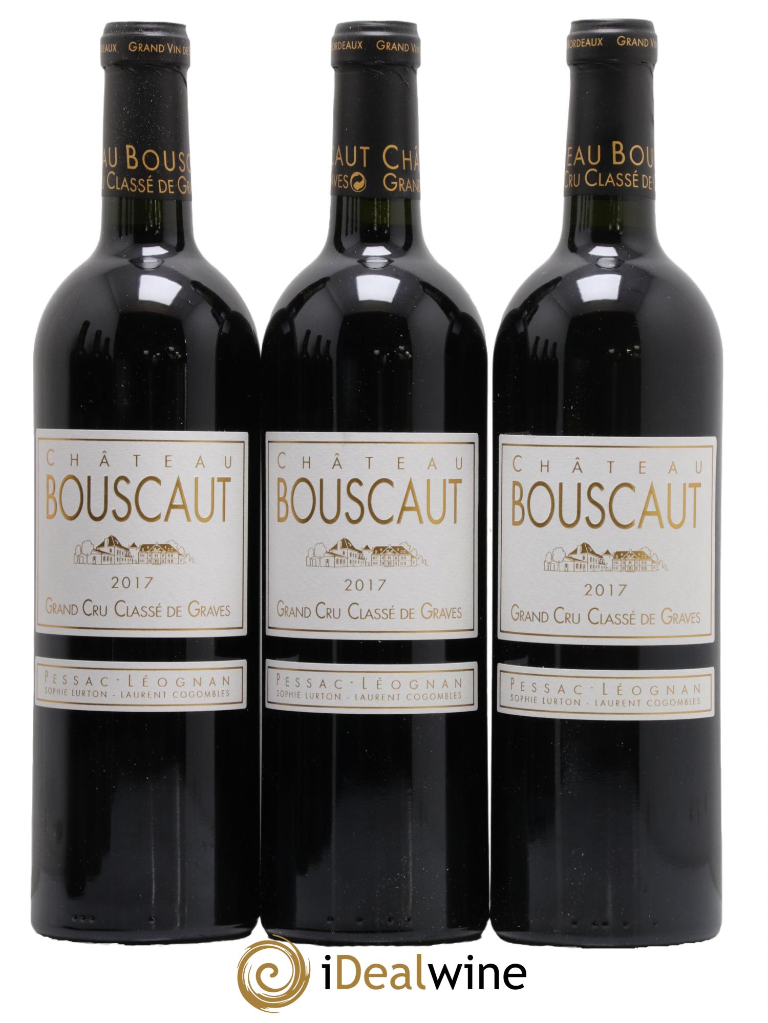 Château Bouscaut Cru Classé de Graves  2017 - Lotto di 6 bottiglie - 1